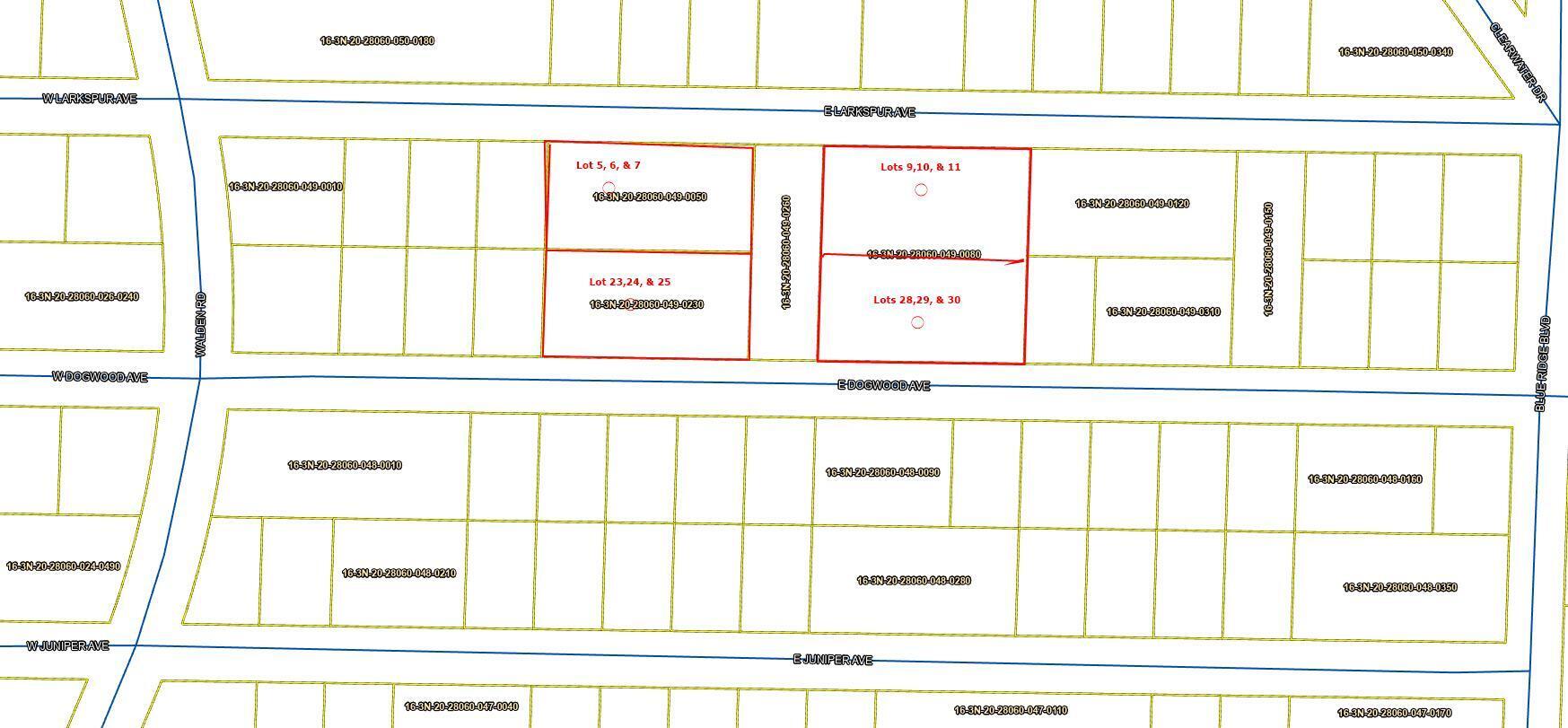 OAKWOOD HILLS UNIT 1 - Land