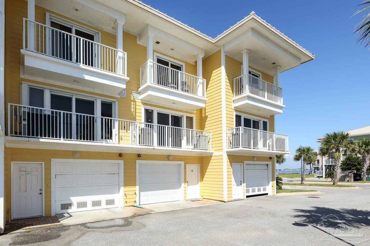 Stunning Waterfront Property with Gulf & Sound Views + Elevator | Turnkey Investment Opportunity

Welcome to this beautifully appointed, move-in-ready home on picturesque Pensacola Beach — offering the rare combination of elevator access, breathtaking views of both the Gulf of Mexico and Little Sabine Bay. This location can be used for full-time living, a vacation rental, or a second home.

This 2-bedroom, 2.5-bath residence features a spacious open-concept living area with an eat-up breakfast bar and panoramic water views. The primary suite offers a private balcony, handicap-accessible en suite bathroom, and large walk-in closet. The second bedroom also includes its own private balcony with Gulf views and an en suite bath, creating a perfect guest or rental setup. All this beautiful property situated on Pensacola Beach is missing is you!