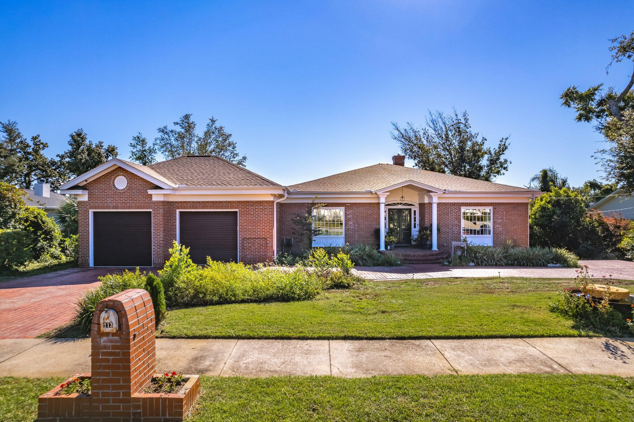 Cove home on deep waterfront. New dock, boat lift and fence. The open great room overlooks the swimming pool and bayou. The charm of this home has the warmth and character you don't find in new built homes. Some of the upgrades are resurfaced gunite swimming pool, automatic shades/blinds in great room; new 5 ton Daikin 18 seer inverter A/C system and spliter A/C in kitchen. The 2 bedrooms and family room in basement would make a great in-laws quarter.