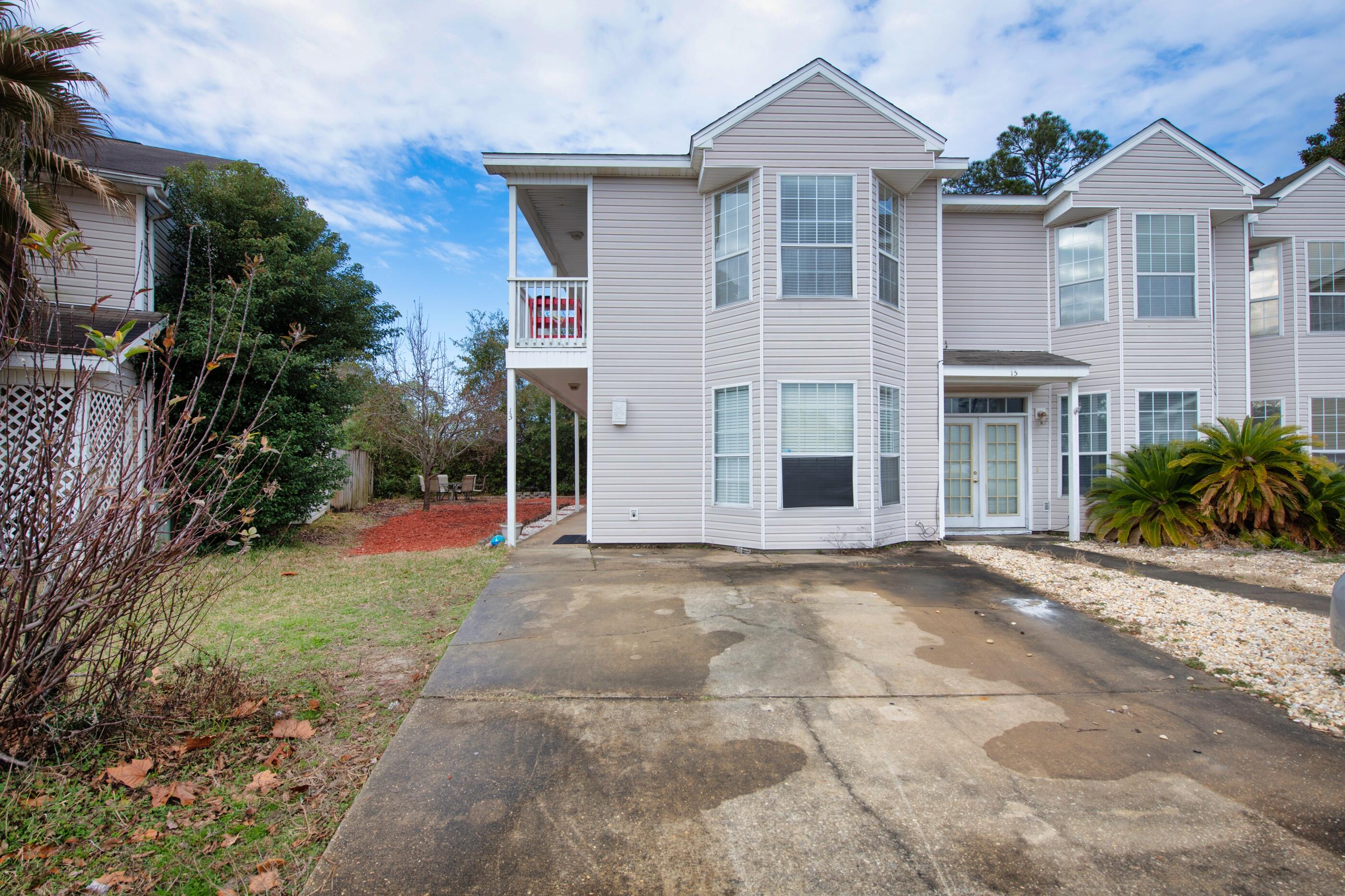 This unique home in Fort Walton Beach is centrally located between Eglin and Hurlburt Field AFB. It features a combination of wood, tile, and carpet flooring. The home is conveniently located near shopping, a college and the white sandy beaches of the panhandle. It also boasts long balconies and bay windows off the living room and master suite. The kitchen is equipped with ample cabinet space for all your storage needs and overlooks the living room. ROOF-2021, HVAC 2018, HWH - 2018. NO HOA! This could make a wonderful home or a cash flowing investment opportunity. Schedule a showing today to see this must-own property.