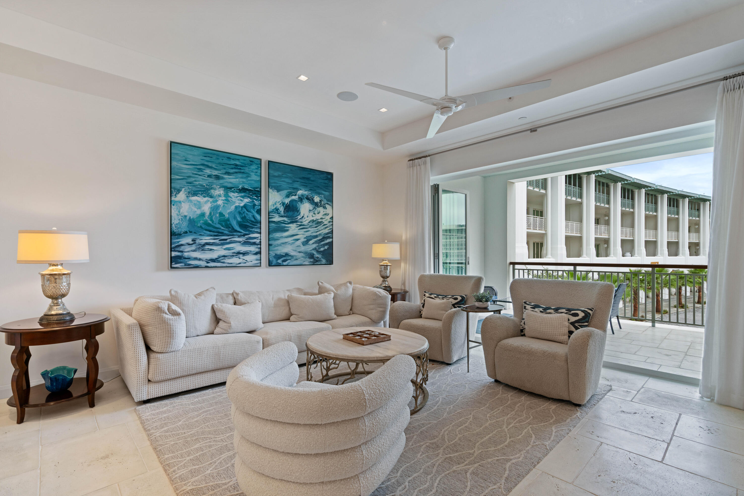 Centrally located in the heart of the Town Center of Alys Beach, The Whitby is unique but is effortlessly woven into the community, adding all the familiar aspects that you have come to admire in Alys Beach. This two bedroom, two bath residence lives large with a cook's kitchen, entertainers dining room that flows to the oversized living area. The outdoor covered terrace is the place to be, overlooking the Alys Town Center. Enjoy the owner-exclusive Gulf front beach club with its Sunset Terrace providing endless views of the Gulf of Mexico, a spectacular pool and lounge. With wellness in mind, Zuma, providing fitness, yoga, spin, steam rooms, massage therapy and aquatic program. Alys is ready to welcome you to the community to experience and partake in all it has to offer.