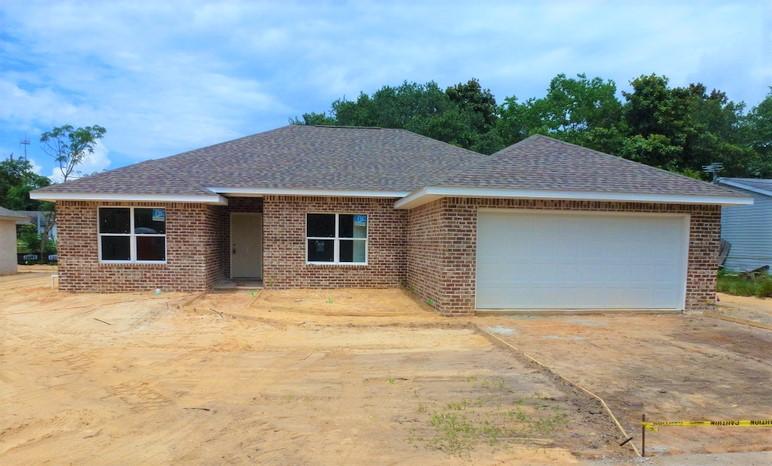 SELLER WILL ASSISTS WITH CLOSING COST. Ready for Move-In on or before 18 August 2017!! YES,THIS STAR QUALITY, CUSTOM BUILT, ALL BRICK, SPLIT FLOOR PLAN,4 BEDROOM 2 BATH HOME,IS COMPLETE WITH AN ARRAY OF SPECIAL FEATURES ONE WOULD HOPE FOR. NINE FOOT LACE TEXTURED CEILINGS ACCENTED W/CROWN MODING IN TREY CEILING LIVING/GREAT ROOM/DINING AREAS. BEAUTIFUL 48''in. WOOD DESIGN PLANK TILE FLOORING IN FAMILY GREAT ROOM, KITCHEN/DINING AREA AND ALL WET AREAS WITH WALL-TO-WALL CARPET IN ALL BEDROOMS..HIGH BASE BOARDS, FINISHED BULL NOSE CORNERS, AND CEILING FANS IN EVERY ROOM. FULLY LOADED GALLEY KITCHEN IS EQUIPPED WITH STAINLESS STEEL APPLIANCES,CUSTOM BUILT CABINETS AND GRANITE COUNTER TOPS. HOP-UP BREAKFAST BAR ADDS THAT SPECIAL TOUCH WHICH OFF SETS DINING AREA/BREAKFAST NOOK AND KITCHEN. MASTER BEDROOM SUITE WITH ...TREY CEILING OFFER TRANQUIL OASIS WITH A TWO-AT-A-TIME PRIVACY BATHROOM DESIGN. CUSTOM MASTER BATH SHOWER, DOUBLE VANITY W/GRANITE COUNTER TOPS, AND LARGE WALK-IN CLOSET. LAUNDRY ROOM LEADS OUT TO FINISHED DOUBLE CAR GARAGE W/GARAGE DOOR OPENER. THE DOUBLE FRENCH DOORS OFF GREAT ROOM LEADS OUT ONTO COVERED PATIO, AND FULLY SOD, PRIVACY FENCED BACK YARD EQUIPPED WITH AUTOMATIC SPRINKLER SYSTEM. LOCATION IS CLOSE TO SHOPPING, THE BEACH, AND ONLY 2.3  MILES WEST OF HURLBURT FIELD AFB. YOU WON'T FIND A BETTER HOME FOR A BETTER PRICE! This One IS WORTH SEEING, AND WELL WORTH OWNING! AGAIN, WILL BE MOVE IN-READY ON or BEFORE 31 July 2017.