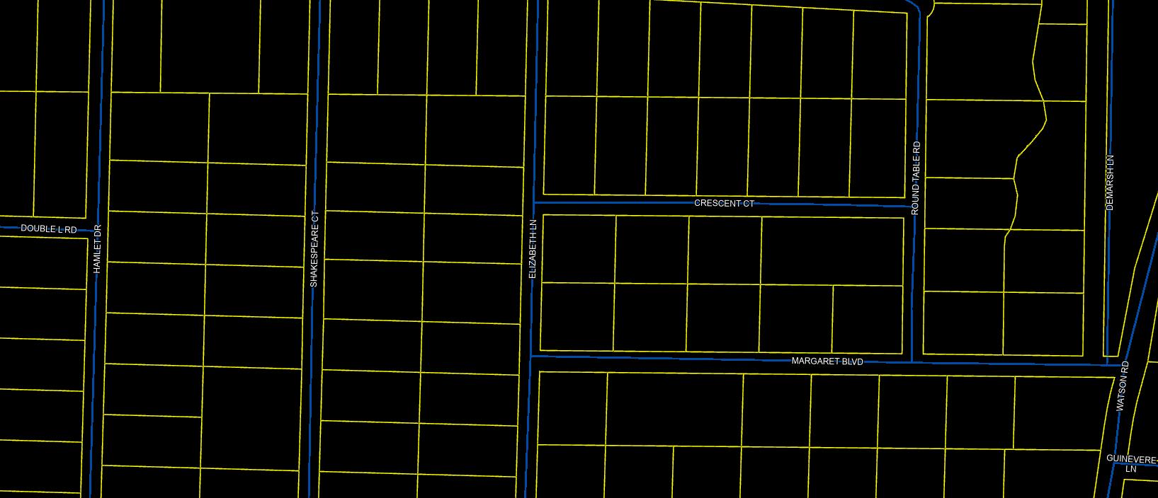 Large Corner Lot, almost one acre in Flood Zone X!! Level corner lot in growing subdivision. Mobile homes are allowed. Clay roads, well and septic system required. No survey available. Lot dimension based on Plat map.
Buyer to verify all dimensions, zoning and utilities and any detail deemed important.