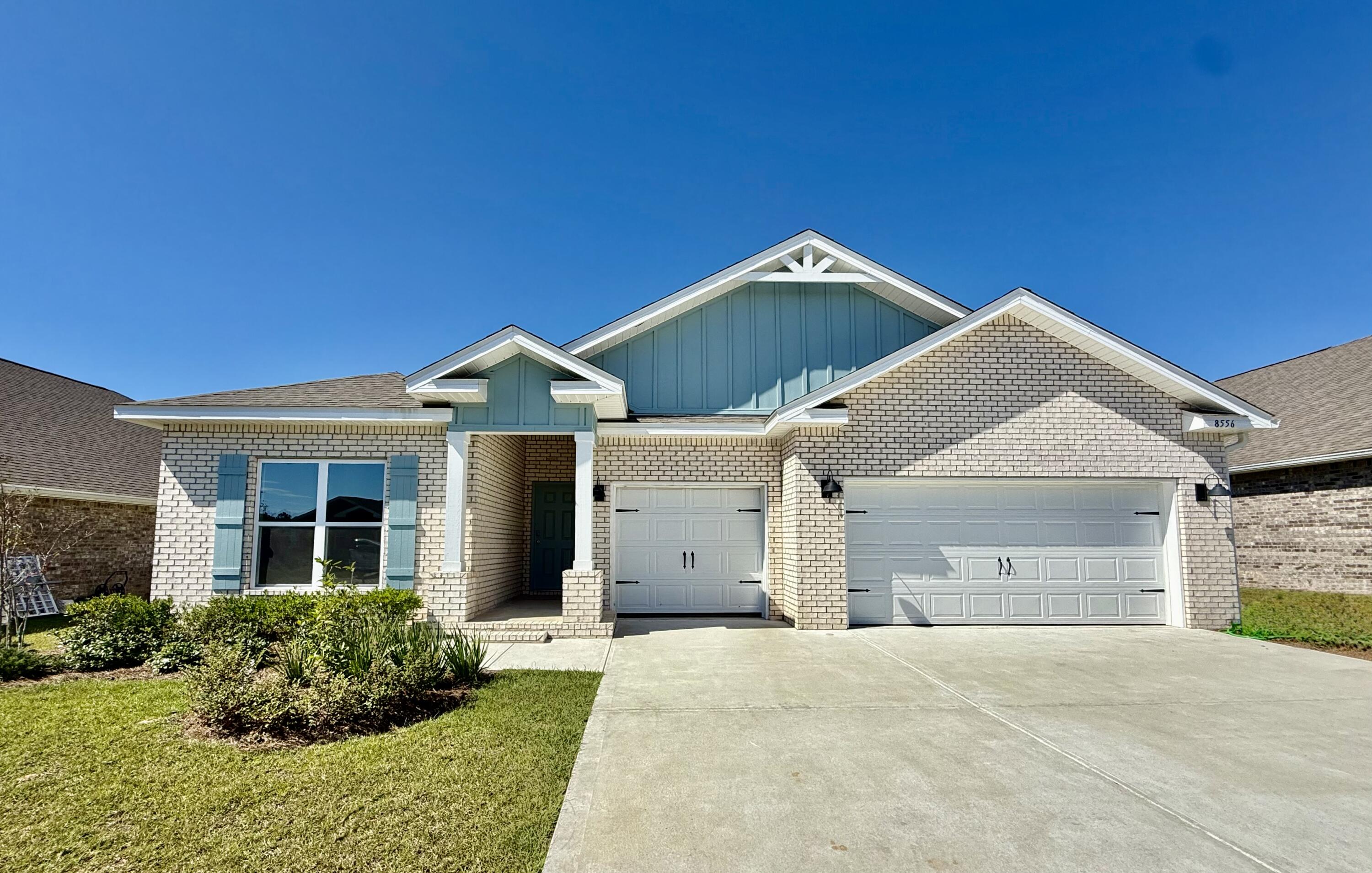 Welcome to Plantation Woods! The stunning Camden plan is a 4 bed, 3.5 bath home with a '3-car garage', exquisitely designed to appeal to families with amazing amenities. You and your guests will be impressed by the attention to detail and endless features which include gorgeous countertops, tray ceilings, stainless steel appliances, and a modern contemporary sought after open floor plan. This home offers a separate suite which includes a bedroom, full bath, walk-in closet, and a 2nd living room/Study/Studio. Eye catching wood-look flooring and ''Smart Home'' connected with several Smart Home Devices you will enjoy. Also, included is Fabric Hurricane window & door protection & more. Striking curb appeal.