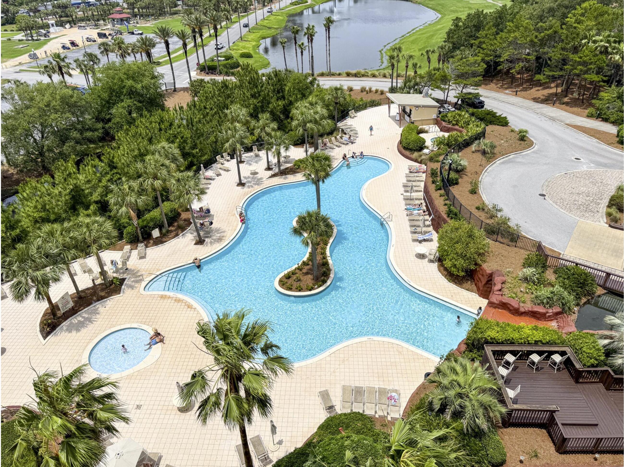 AVAIALBLE NOW! for a 1-year lease. FULLY FURNISHED WITH ALL UTILITIES INCLUDED! Condo is located on the 7th floor with beautiful views of the Gulf of Mexico and even the Choctawhatchee Bay in the distance! Enjoy breathtaking sunsets over the Gulf of Mexico while sipping your favorite cocktail from the Juliette balcony. The condo features a king bed, luxury vinyl plank flooring, and 2 mini fridges for extra grocery storage. You will love the ease & convenience of the proximity to the beach, Dunes Putting Course, and the Beach House restaurant. Luau offers an on-site fitness center, sundeck, and an oasis getaway with a resort style pool, relaxing waterfall, hot tub, seasonal tiki hut, and grilling area. Come relax and enjoy the luxurious resort lifestyle