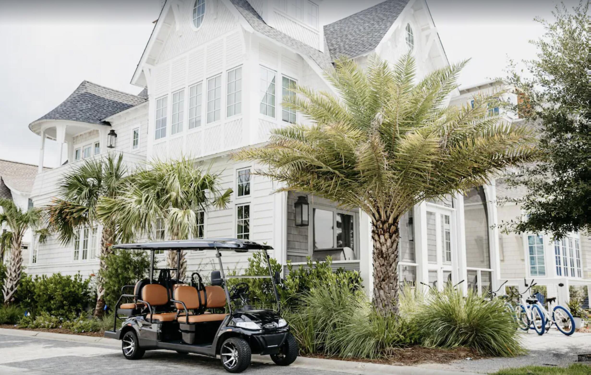Looking for a long term rental on 30a? Here's your opportunity. Tucked away in the highly coveted Grace Point community is this beautiful 5 bedroom, 5.5 bathroom home boasting charming sophistication. 
This private, amenity-rich paradise has enough space to comfortably accommodate 16 guests, allowing your entire family to feel right at home!  From the moment you arrive you will be drawn to every detail, from the exposed beams, to the shiplap walls, designer color palette, and professional grade appliances. Outside you will find a screened porch overlooking the neighborhood green with your own heated plunge pool and deck that's complete with an outdoor kitchen. This exclusive gated community is within walking distance to the Big Chill, restaurants, and entertainment. Between the luxurious finishes, gulf views, and Nantucket-style design, this home will be sure to impress. Lease term is flexible, 6 months to a year.