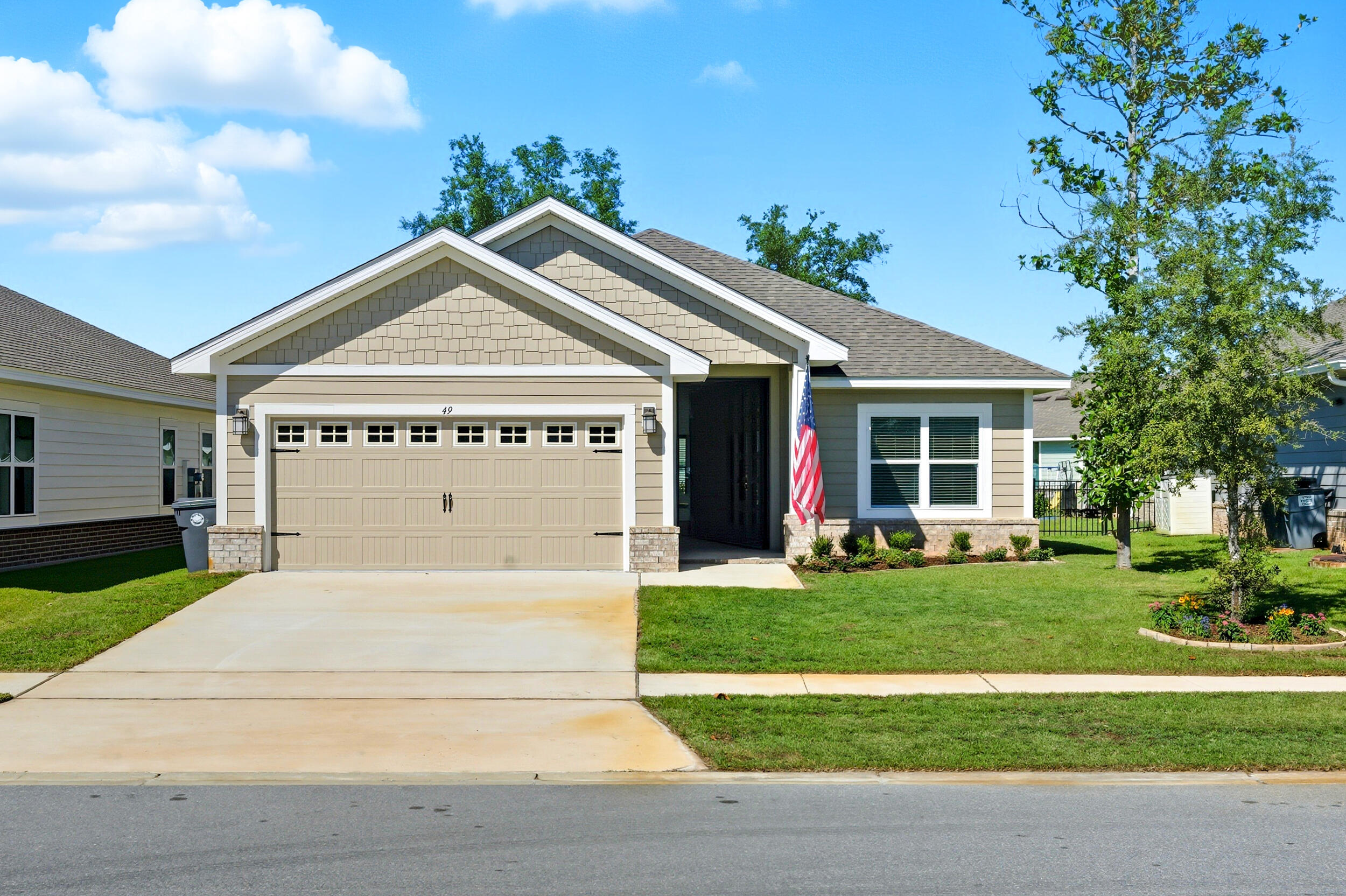 Why wait for new construction? This 2022-built home delivers the same quality finish at a fraction of the timeline -- and now priced to move at $184/sq ft. Priced Below Comps!
Welcome to 49 Cool Breeze, a beautifully maintained home in the highly sought-after RiverWalk community! This is the best-priced 4-bedroom property in the neighborhood, an incredible value that won't last long! Priced lower than what the current sellers paid, this home represents a rare opportunity to get into RiverWalk at a great price.
This well-loved home features a thoughtful split bedroom floor plan that offers both privacy and comfort for the whole family. The spacious eat-in kitchen is perfect for family meals, and the adjoining formal dining room provides extra space for entertaining, or could easily function as a home office or playroom to suit your needs. Recent updates include fresh paint, pressure washing, and a tuned-up irrigation system, ensuring this home is in move-in ready condition! Plus, with easy access to Publix for shopping and just 15 minutes to the beautiful beaches of 30A, convenience is key here.
Enjoy all the amenities RiverWalk has to offer, including a community dock for waterfront access and a sparkling community pool to cool off on warm Florida days.
Whether you're looking for a family home, a vacation retreat, or an investment property, 49 Cool Breeze is ready for its next chapter. Don't miss out on this fantastic opportunity!