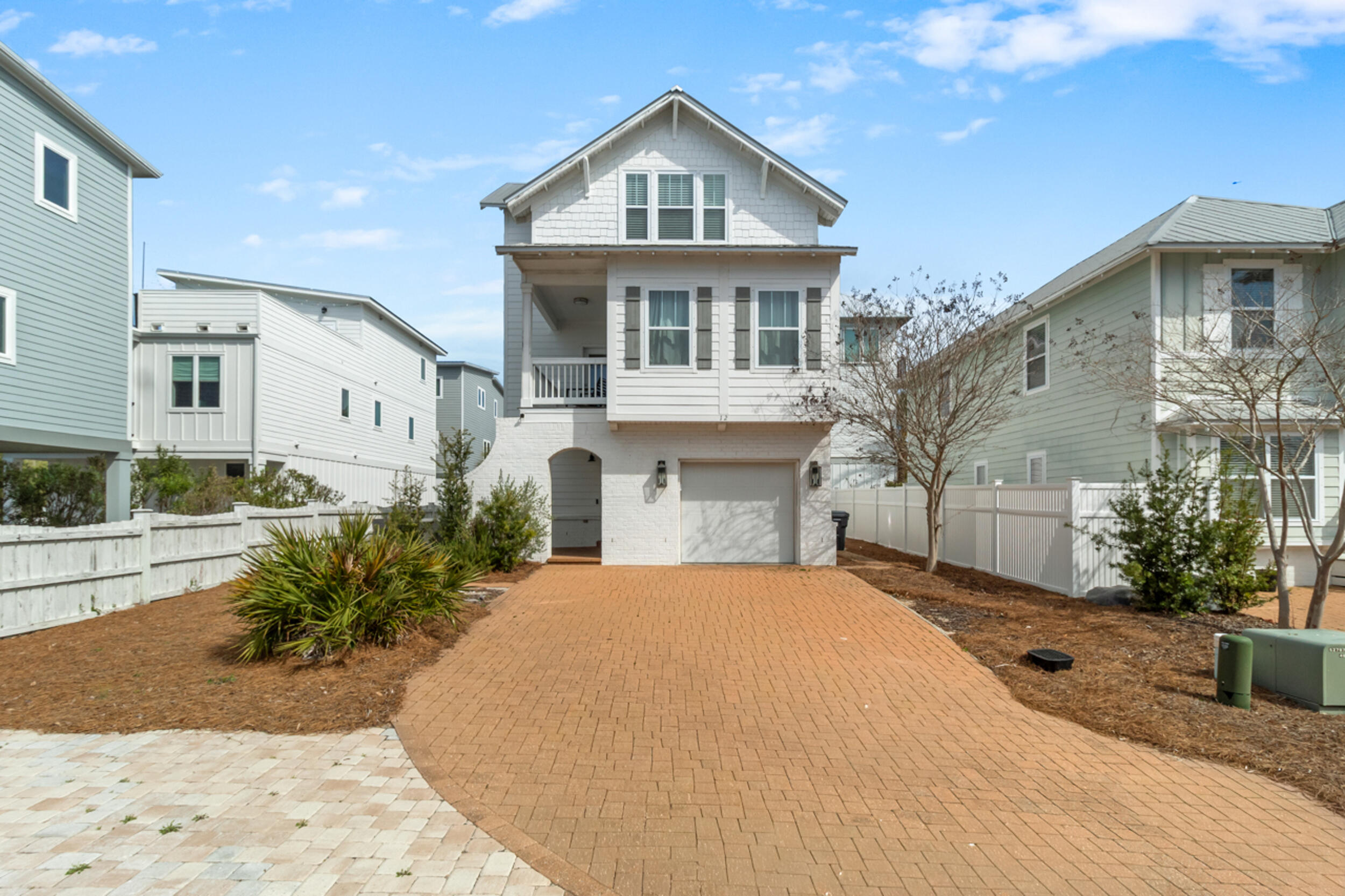 Beautifully maintained 4-bedroom, 3-bath home in Inlet Heights offering an exceptional combination of comfort, functionality, and location. Ideally situated within a short walk to 30Avenue and Rosemary Beach, this property provides convenient access to some of the area's best dining, shopping, and entertainment. The interior has been freshly painted and features hardwood and tile flooring, tray ceilings, crown molding, and recessed lighting, creating a bright and elevated living space throughout.

The kitchen is well-appointed with quartz countertops, a spacious island, ample cabinetry, and a full suite of appliances, making it ideal for both everyday living and entertaining. This home is being sold fully furnished, offering a true turnkey opportunity for a primary residence, second home, or short-term rental investment, with rental potential allowed.

The primary suite is thoughtfully designed with a tray ceiling, walk-in closet, and a private bath featuring double vanities, tiled finishes, and a walk-in shower. Outdoor living is just as inviting with a balcony, fenced yard, sprinkler system, and hurricane shutters for added peace of mind.

Additional highlights include central electric HVAC, ceiling fans, double-pane windows, and access to the Grande Pointe community pool. With its desirable features, strong rental capability, and prime location, this home presents an outstanding opportunity along the Emerald Coast.

Buyer to verify all information