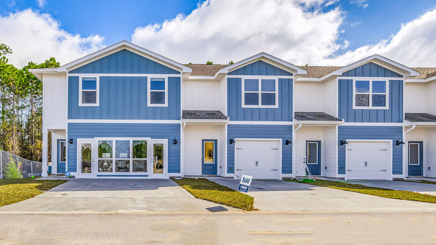 Welcome Forest Shores Villas! The thoughtfully designed interior unit offers 3 bedrooms, 2.5 bathrooms, and a 1-car garage. As you enter inside, you will feel right at home with beautiful EVP flooring at your feet, leading you to the open living room and kitchen or the spacious upstairs. In the kitchen and bathroom, you will find gorgeous quartz countertops and stainless-steel appliances in the kitchen. For added security, every home comes equipped with Our Home is Connected package, which offers many convenient devices. Located across from the Santa Rosa Sound, you will find glistening Gulf Coast beaches a within a short drive and local stores/restaurants just around the corner. These homes offer easy access to Hurlburt Field (10-minute drive) and Navarre Beach (15-minute drive).