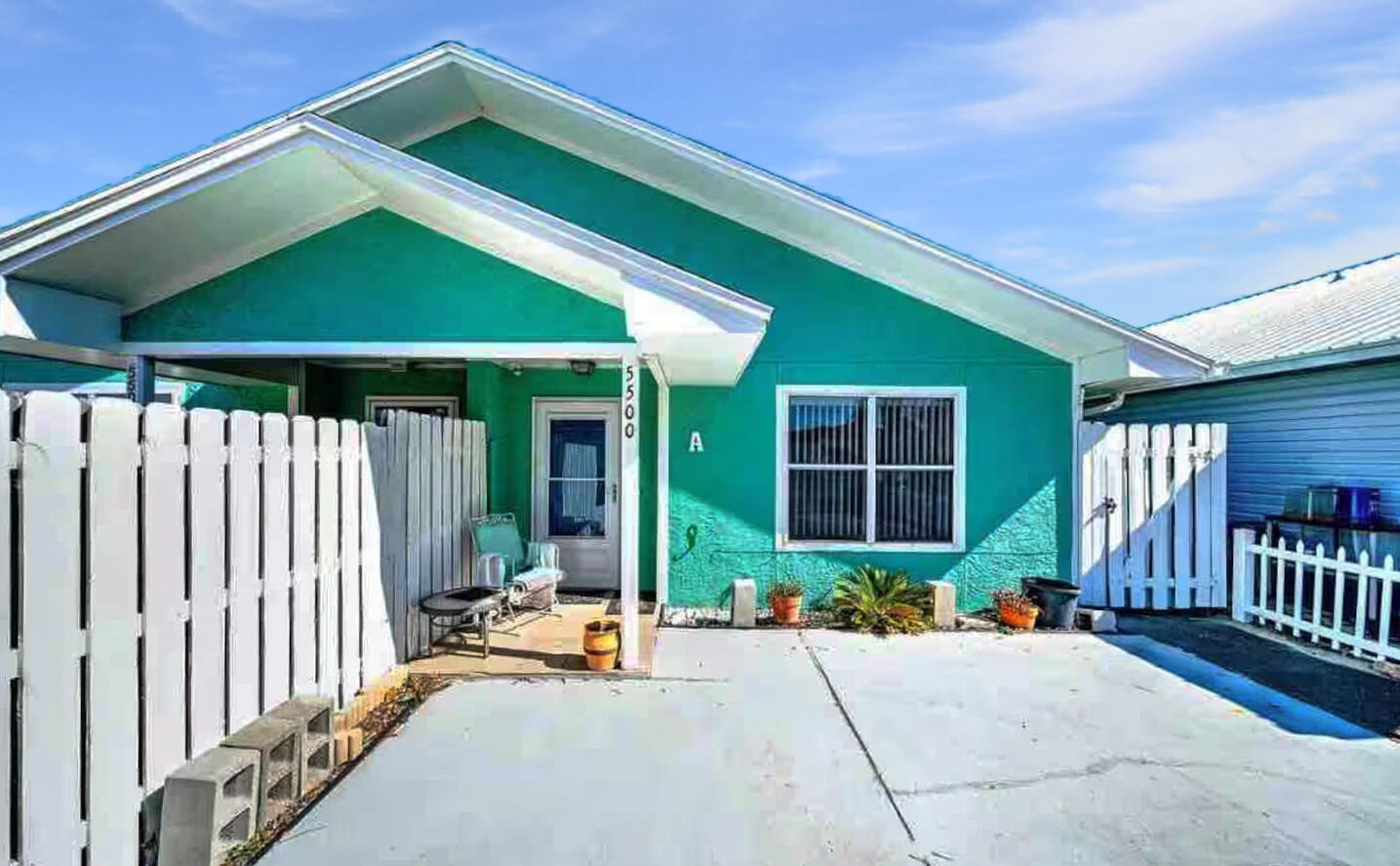 Welcome to Your New Favorite Getaway in Panama City Beach. Step into a coastal retreat that feels more like a home than a rental. This 2-bedroom, 2-bath duplex with NO HOA offers the perfect mix of comfort, charm, and convenience—just a quarter mile from the sugar-white sands of Panama City Beach. Whether you're here to unwind, explore, or make family memories, this thoughtfully curated space is designed to deliver a five-star experience with a touch of Southern hospitality. Inside, you'll find a bright and cozy living room with a smart TV, recliner, and sleeper sofa for extra guests. The main bedroom offers a comfortable queen bed, while the second bedroom doubles as a hangout space, complete with a leather sleeper sofa and Roku TV. The kitchen comes fully equipped with all the essentials for home cooked meals, and the private washer and dryer make longer stays a breeze.Step outside and enjoy the private backyard with a spacious patio, perfect for dining al fresco at the six-person table or soaking up the sun on one of two loungers. Beach gear in tow? You won't need much time to get your toes in the sandthe beach is just a short stroll down the street. Even better, the nearest access point sits between private homes, offering a quieter, less crowded shoreline.Nature lovers will love being just one mile from St. Andrews State Park, a beautiful natural gem known for shelling, snorkeling, and peaceful walks. And when it's time to dine, you can leave the car behindwalk the beach and head to local favorites like Schooners, the Omelet House, or Sombreros Tacos. This is more than a rentalit's a place made with kindness, character, and love. We're always adding thoughtful touches to enhance your stay and look forward to earning your five-star review.