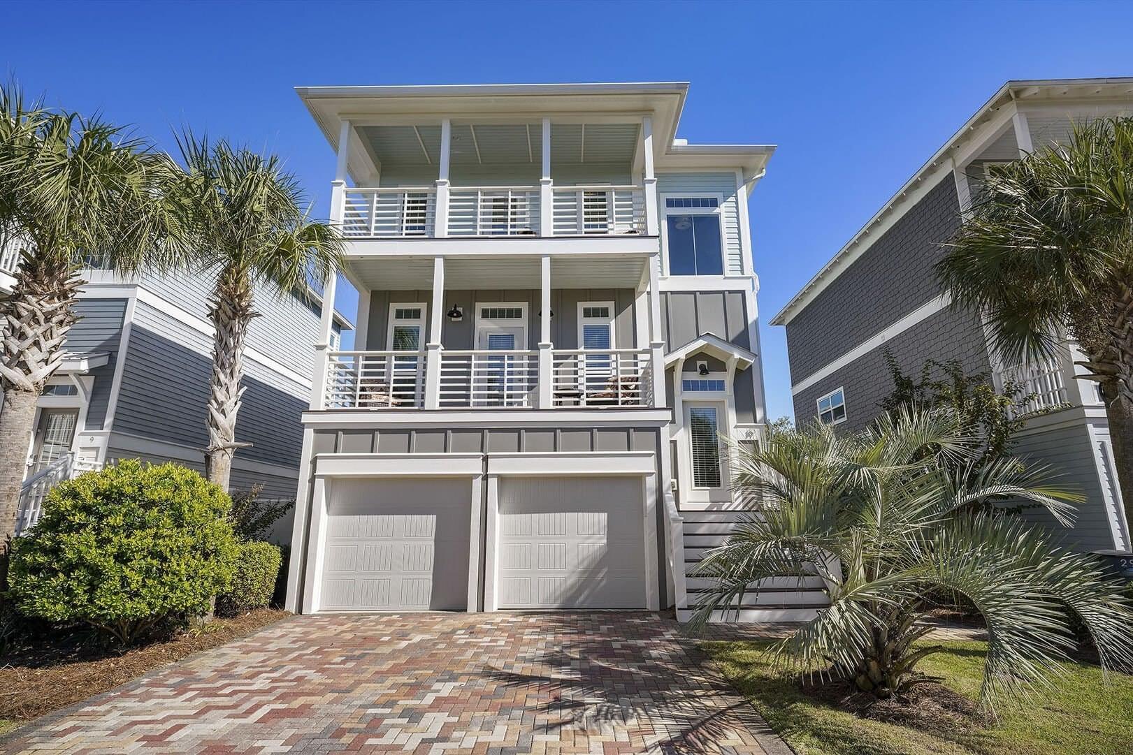 Attention investors, Be Our Guest is a one-owner, turn-key, top rental machine with over $134k YTD and on the books for 2022 and projected $140k+. This investment hits the ground running with a booked calendar of instant rental income (just over half still to come - this is peak season)! This beautiful beachy retreat features gulf views, 3 King / 1 Queen / 1 Bunk / 4 Bath, private heated pool, outdoor entertainment area, and golf cart(included). Elegant and modern décor, carefully maintained, loved by repeat guests for the spacious and luxurious feel. 4K Smart TVs, 2 washer/dryer sets, 3 A/C units (1 each floor), fully furnished and stocked plus cart! Close to the beach, dining, shopping, and entertainment. The perfect slice of paradise, for you and your guests