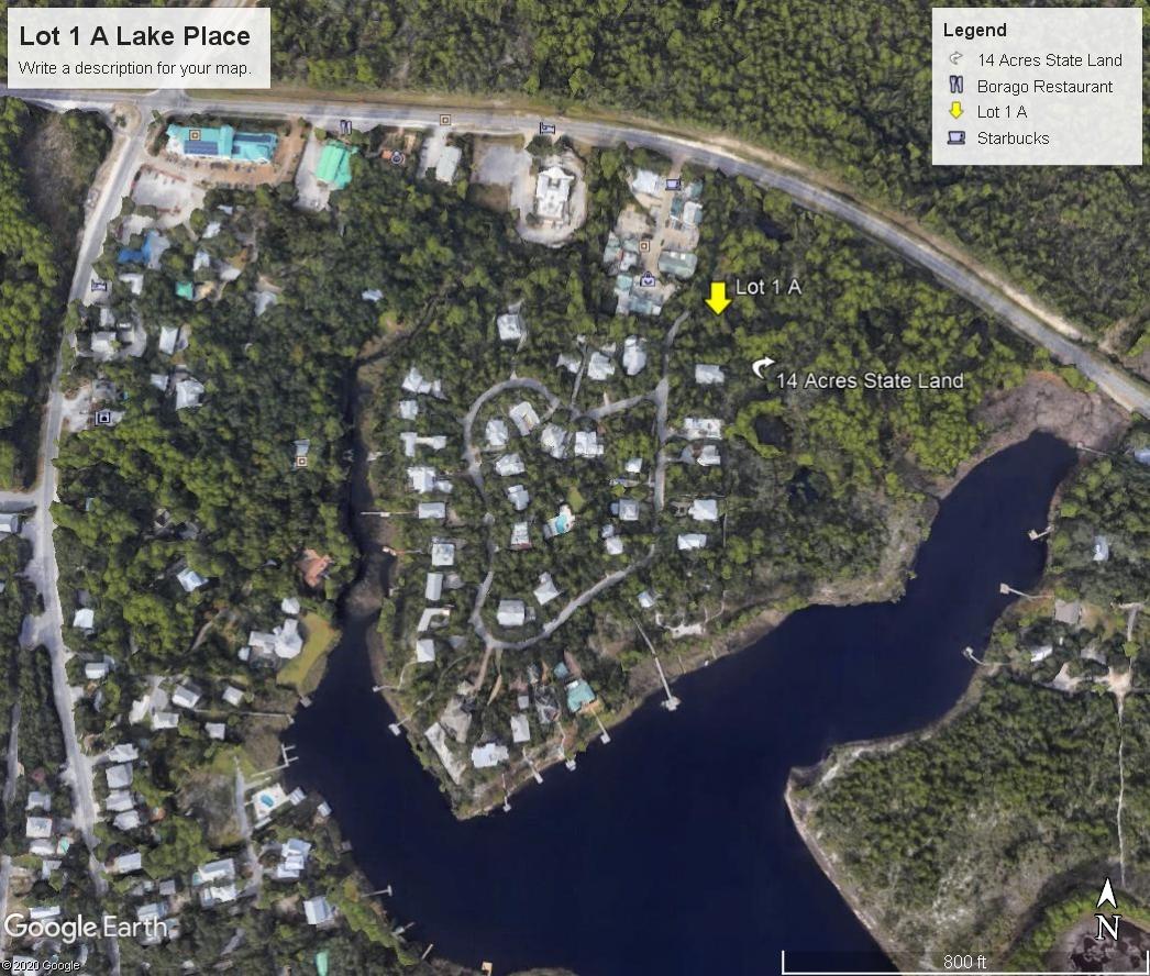 ***Private, secluded homesite*** in gated, non-short-tern rental community - exclusive Lakeplace at Grayton Beach on area's premier coastal sanctuary Western Lake. Pristine setting - borders 14 acres State Land all along east side, common area on N side so only one neighbor S side!. Community dock/pool. Boat on & across Western Lake through 'the pass' to Grayton Beach. Beautiful environment for your dream home. Room for carriage house/garage apartment. Easy access to the Scenic 30-A bike path that flows through the Beaches of South Walton communities such as Old Grayton Beach, Watercolor & Seaside. No build-out time. CDLPZ does not apply & no apparent wetlands - to be verified by buyer. Priced to sell. Come see!