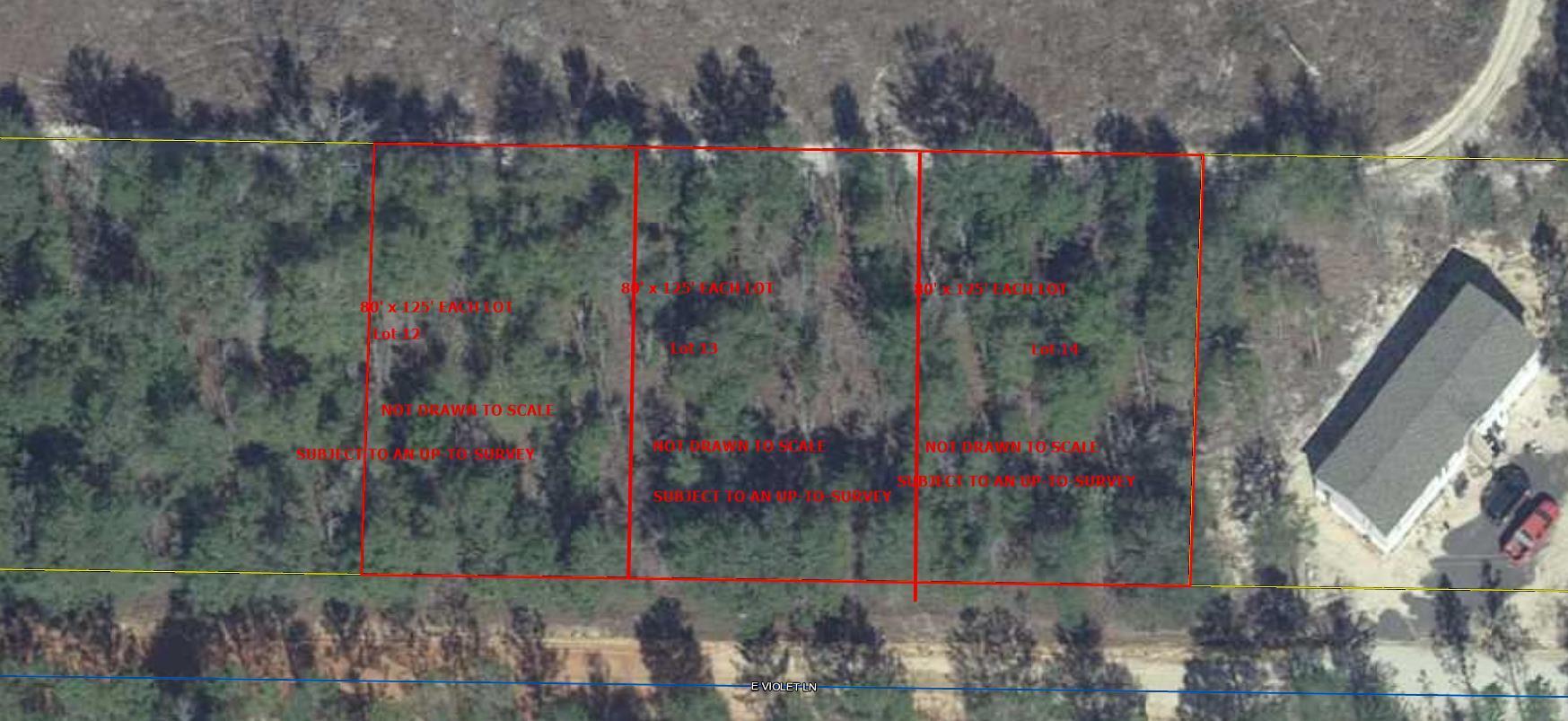 Lot  is eligible for mobile home or a new home to be built. Lot is appx.  80x125' and  Mossy Head water is available.  Wooded.