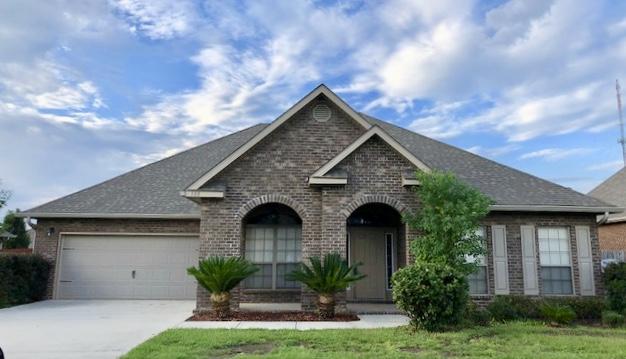 Low Maintainance. One level living with an open floor plan. A large central living area with a covered back patio makes for an easy space for entertaining. Kitchen features granite countertops & stainless appliances. 5 bedrooms in a split plan that features the master bedroom off to itself with a large walk-in closet, garden tub, separate shower & dual granite vanities. Dining room, foyer & flex space are located in the front. Additional bedrooms front & back. Fenced back yard. Large play set, Bar Stools, & Refrigerator in garage conveys with the property. Termite bond. Extra insulation blown in attic by professional & new dishwasher installed 2018. Buyer to verify all data of importance including zoning, schools, sq footage, dimensions, Property taxes HOA fees & rules & regulations.