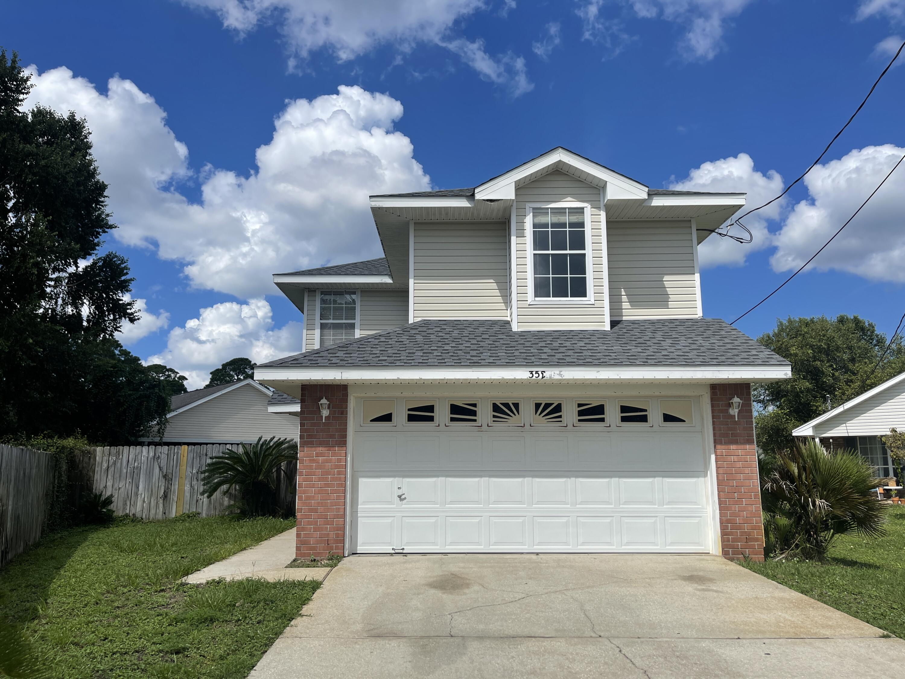 Adorable 3 bed, 2.5 bath townhome for rent. Brand new roof, brand new paint, brand new carpet. Super easy commute to bases, beaches, schools, shopping, and more! Downstairs, there is a large living room, which is open to the formal dining area and kitchen, which features a breakfast bar and ample cabinet/counter space; the pantry and laundry room are off of the kitchen. There is also a half guest bath on this level for convenience. Upstairs, you will find the primary suite with ensuite, which has a double vanity, garden tub, and walk-in closet. Also on the second floor are the two additional bedrooms, which share a full guest bath. 2-car garage, 2 linen closets, and a coat closet for storage. Large privacy-fenced backyard with an open patio. Pets may be considered on a case-by-case basis with prior owner approval and a non-refundable pet fee. No smoking, including vapes.