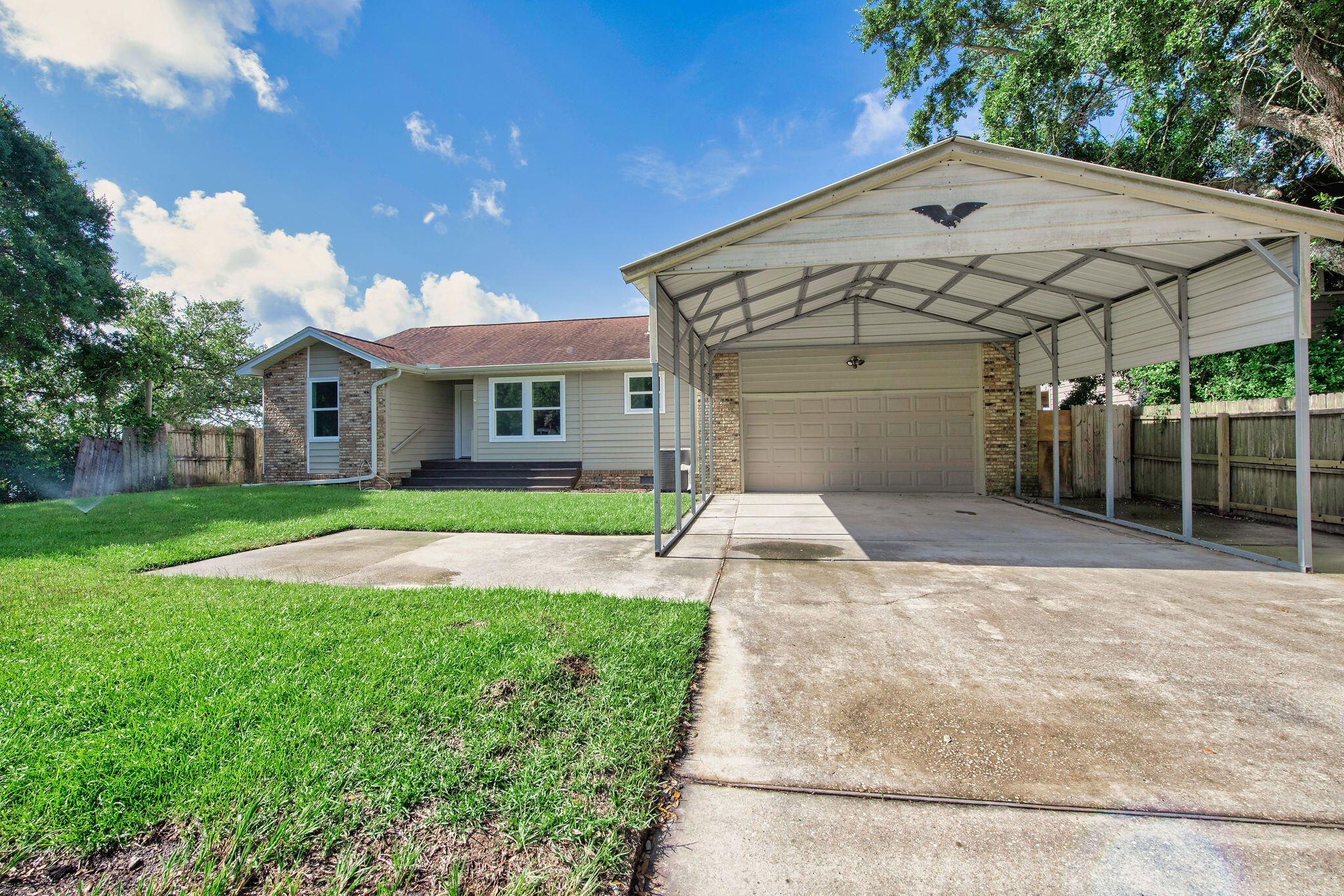 Are you interested in unmatched panoramic views, cleansing salty air, and sleeping to the sound of waves? If so, come see this updated, move-in ready home, approximately 15 minutes from Destin, offering ample opportunities to enjoy the Gulf of America, shopping, dining, recreation and more. Not only would you be investing into a lifestyle, but also into a 4 bdrm, 3 ba house, garage and understory. There is a Jack & Jill bath w single vanity & walk-in tiled shower, new LPV flooring in l/r, kitchen, bedrooms and hall.  Cherished and maintained, this home delivers a modern open floor plan; kitchen to living room space, new stainless steel appliances, thoughtfully crafted backsplash, quartz countertops in the kitchen, main & guest bath rooms.  Full view windows overlooking the Choctawhatchee Bay.  Main bath has a generous walk-in tiled surround shower, double vanity and large walk-in closet.  Step out from your future living room onto the deck and stroll down to your private dock for a peaceful escape. Newly laid sod with sprinkler system installed in 2025.  Buyer(s) are responsible to personally verify all details for property and dimensions. Any information contained in this listing is believed to be accurate but is not guaranteed.