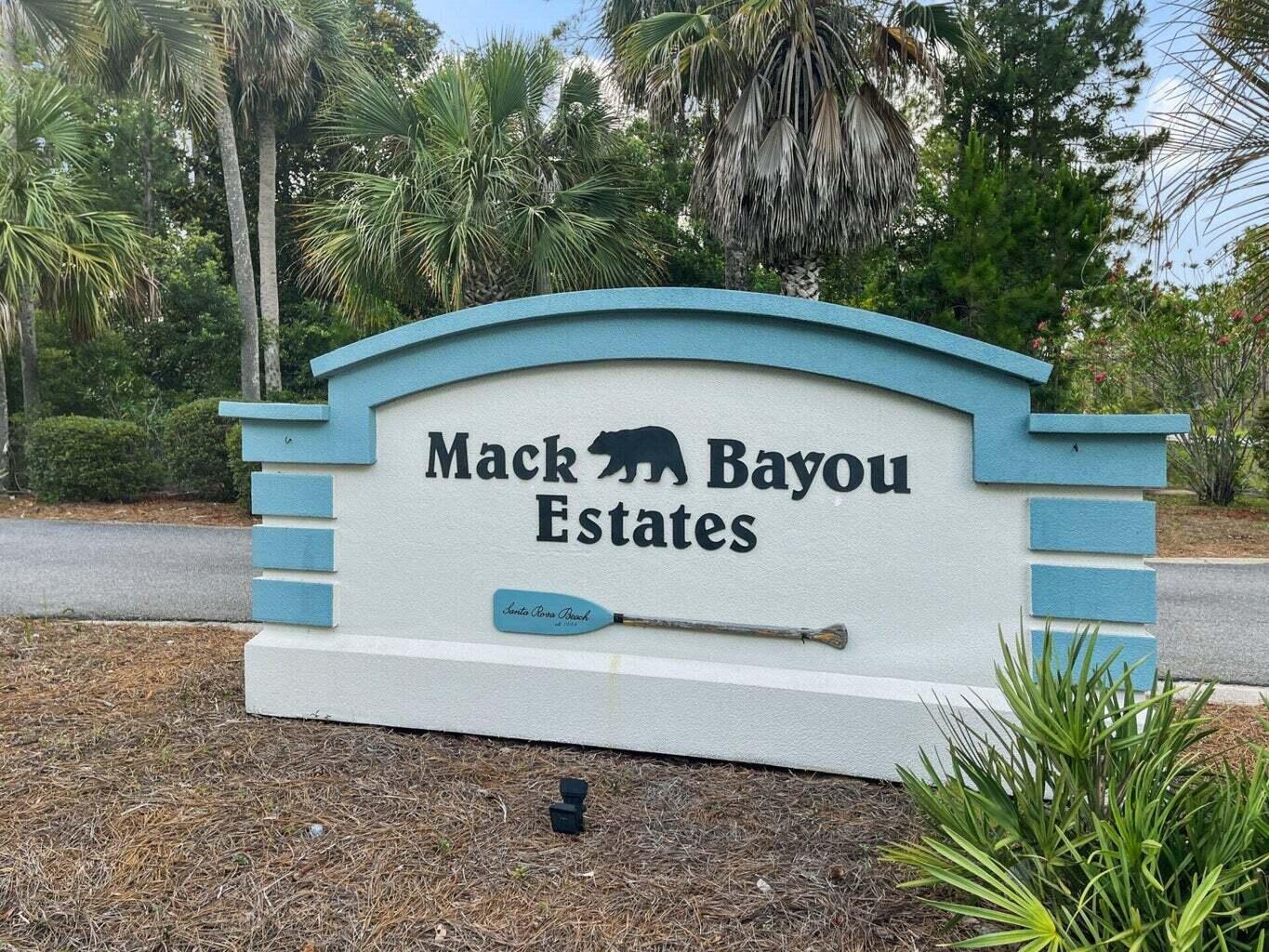 MACK BAYOU ESTATES - Land