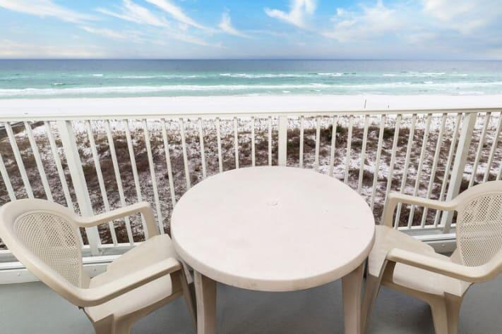 In Gulf Dunes, home to the ultimate luxury coastal lifestyle - you'll find this fabulous 2 bedroom + bonus room condominium! This 4th floor condo has amazing views! Spacious and well equipped with granite counter tops, this condo offers an ample floor plan which boasts a gulf front master suite and not to mention a bonus room! Gulf Dunes Resort boasts 425' of Gulf front, 2 swimming pools (1 seasonally heated), tennis courts, bbq area and exercise room. Okaloosa Island is known for its great entertainment, beautiful beaches, summer fireworks, and restaurants including the popular ''The Gulf'' and ''AJ's Oyster Shanty''