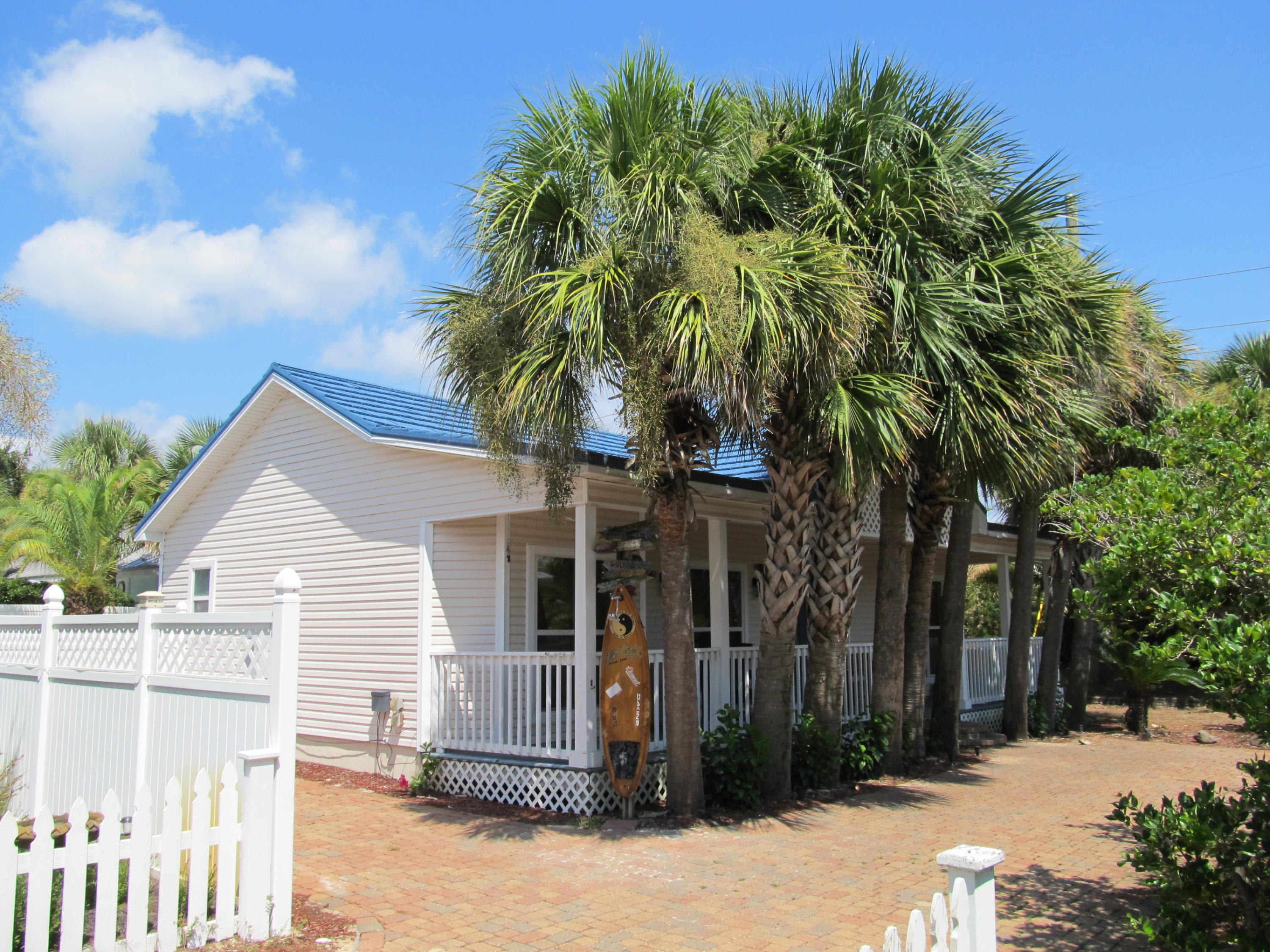 This is the perfect home located within walking distance to the most beautiful beach in the world. 'NO HOA FEES'  The home has a split bedroom plan, features Tile and Wood Floors, and Granite Kitchen Counter Tops. This property also has a Private Pool area and 6 parking spaces. If you are looking for the perfect home to live in in the middle of the Crystal Beach area this is it. This home also is a great rental all year long, as it is perfect for Snowbirds, etc.  This home is being sold Fully Furnished and Rental Ready! 
Hurry, this home will not last long!