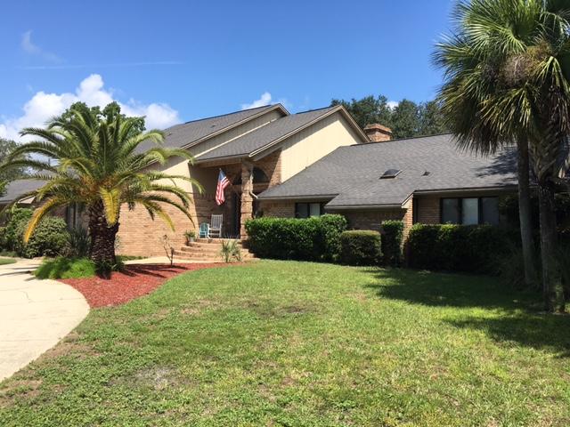 May be available as soon as 11/15. *YARD & POOL SERVICES INCLUDED IN THE RENT!* Flexible S/D = to 1 mo. rent can be broken up in 2 mo. installments if qualified. Pets allowed upon Owners approval & w/ a $500 NRPF. GORGEOUS 1 story brick home in the heart of Destin w/ a large in ground pool! Covered front porch. Potential of 5 bedrooms. 2 living areas. Gourmet kitchen w/ stainless steel appliances, granite counter tops/back splash, breakfast bar, center island, wine fridge/rack, cook top faucet, etc. WHOLE HOUSE NATURAL GAS GENERATOR! Inside utility room. Attached side entry 2 car garage w/ an extra fridge (bonus/not warranted), auto openers, work bench, storage & utility sink. Detached 2 car garage or ''man cave'' & carport off Jupiter w/ auto opener. Fenced backyard. Lawn pump & sprinkler system on timer. Open back patio great for relaxing/entertaining. Hot tub on back patio stays (bonus/not warranted). Natural gas hookup on back patio for your grill. Large corner lot for extra privacy. Lots of parking! Home is situated across the street from the water & right down the street from a boat launch for your convenience. So much to say about this beautiful home, you must see for yourself...you will be VERY proud to call this your *home sweet home*