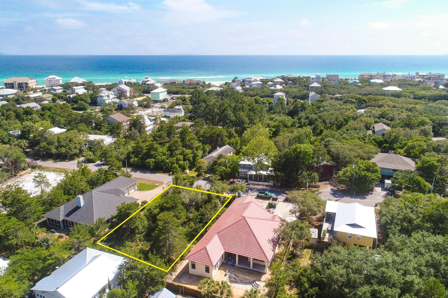 This residential lot located in a charming, well-established neighborhood with no HOA dues and no required build-out time is just two short blocks from the beach. Close to newly planned beach access and Stallworth Coastal Dune Lake on the west end of Scenic Hwy 30A. Perfect for a permanent residence or second home. Dune Drive is about 30 feet above sealevel!
