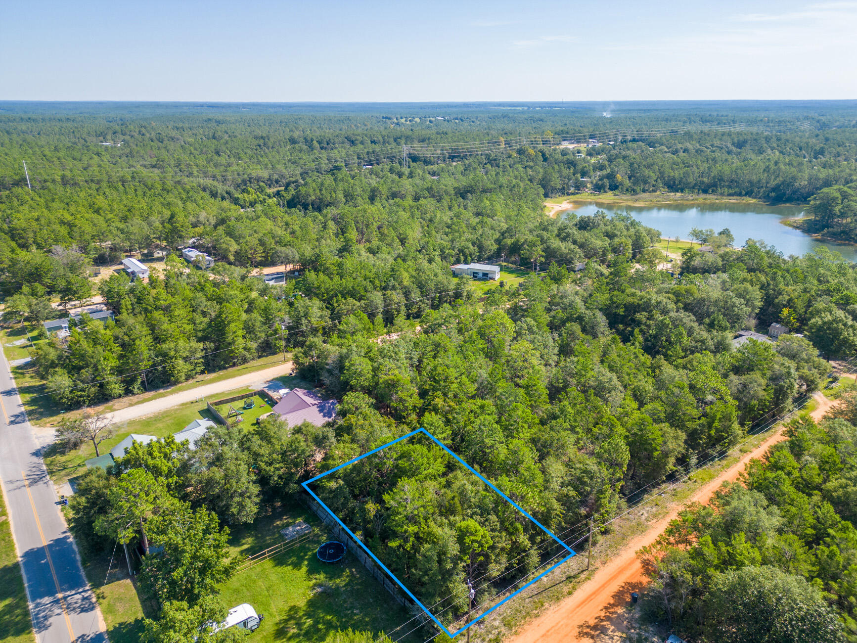 Build your getaway home or place a mobile home with no HOA fees! 

Vacant wooded lot 0.22 of an acre in size with easy access to main highways. (HWY 90, I-10, 285, and 331). 1/2 mile away from a public park with a lake (Beaver Lake). 

This property is near many great outdoor activities like fishing, golfing, national parks, and the beautiful beaches of the Emerald Coast! (Close by popular cities: Niceville, Crestview, Destin Florida, 30A / Seaside and Panama City Beach) 

While there are no utilities currently in place on the lot, power and public water is available in the area, and for sewer services, a septic system would need to be installed.

Gps location:
https://maps.app.goo.gl/6wLhnHyiBzULubwx7

Claim your piece of Florida land!