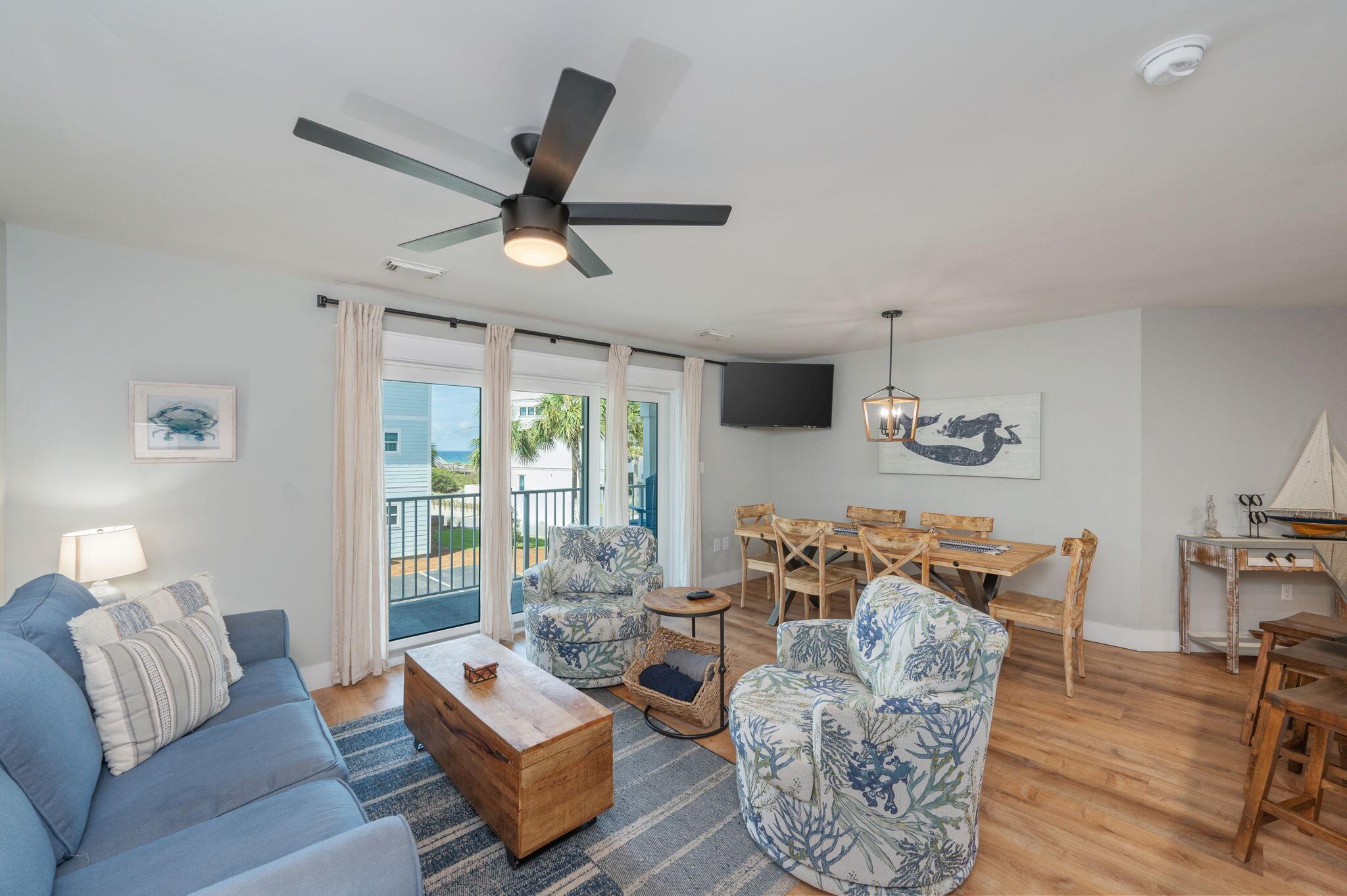 $10,000 TOWARDS BUYER CLOSING COSTS with acceptable offer! Welcome to Villa Portofino—an elegantly refreshed, 2nd floor villa nestled in the exclusive Beachside Villas enclave, where privacy meets pristine Gulf beauty just steps from the sugar-white sands. This is your insider opportunity to own a rarely listed gem on the serene east end of 30A, moments from Alys Beach, Rosemary Beach, and all the upscale dining, boutique shopping, and cultural vibrance that define this elite coastal corridor. While others chase inflated prices in saturated markets, the savvy buyer knows true value lies in location, lifestyle, and lasting appeal. Villa Portofino offers all three in abundance—without the pretense. Wake each morning to gentle Gulf breezes and soft light streaming through updated interiors.  modernized, yet retains its effortless beachside charm. Step outside and you're mere seconds from one of 30A's widest, quietest stretches of beach no crowds, no high-rises, just unspoiled shoreline and the rhythmic sound of waves. Whether you're seeking a refined second home, a low-maintenance coastal escape, or an income-producing investment in an established community, Villa Portofino delivers with ease. Walk or bike to the fine dining of Pescado, George's at Alys, or Paradis. Explore local farmers markets, boutique galleries, and the new 30Avenue shopping center along Hwy 98all within minutes.
Discreetly luxurious, blissfully uncrowded, and priced with strategic value in mind -- this is the 30A that locals love and discerning buyers are quietly choosing.