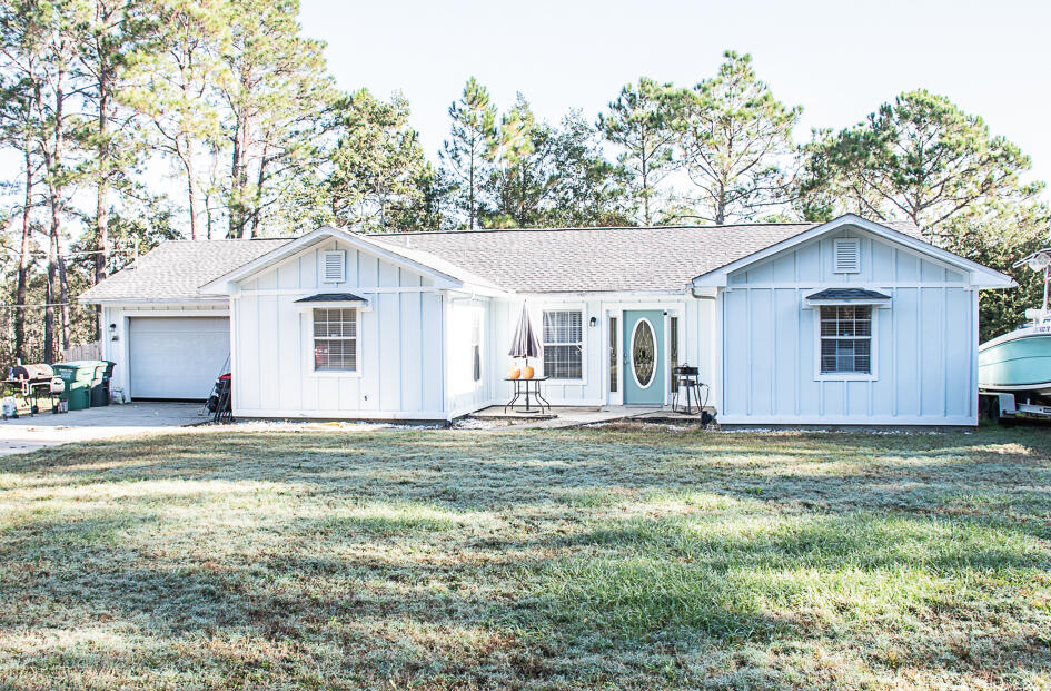 Available 12/05/22.....South Crestview home with easy commute to bases, beaches, and shopping.  Vinyl plank flooring, open concept floor plan with spacious kitchen.  Large Florida room with walk out deck.  Neutral paint and natural lighting in the home.  No smoking and no vaping in the home.  Pets may be allowed with a $400 non-refundable pet fee and owner approval.