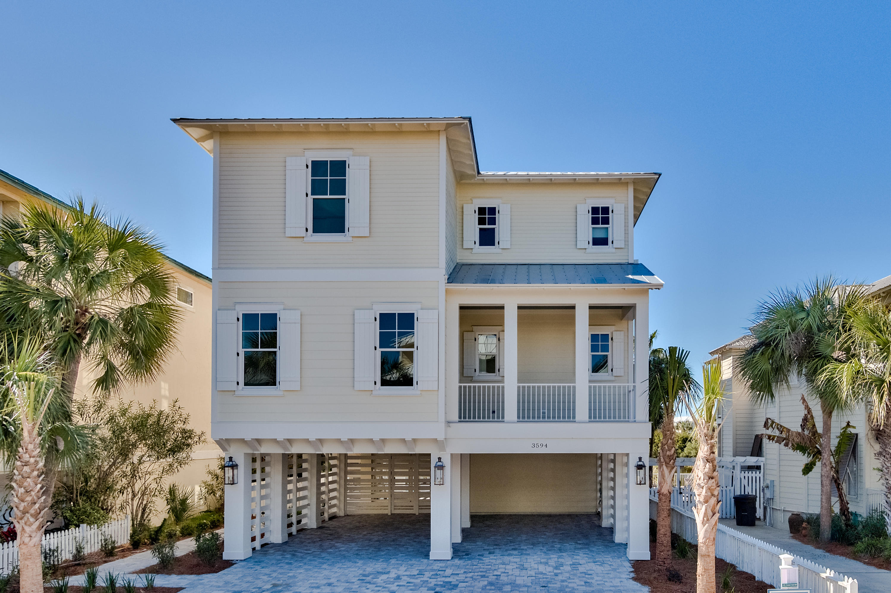 Welcome to the beach lover's paradise. Destin Pointe is the only gated beach community to boast two separate beach experiences in one beautiful gulf front community. This newly constructed home has been built using only the finest materials and most current construction technology such as: Insulation in every wall, Sound proofing system in between floors, Exterior doors and windows rated to sustain wind and impact of 150 mph, Hardi board on exterior and so much more.
Why buy an older home when you can have a brand new home? Knowing that you have the most current construction techniques, materials and hurricane ratings truly provide the buyer with not only insurance and utility savings but peace of mind.