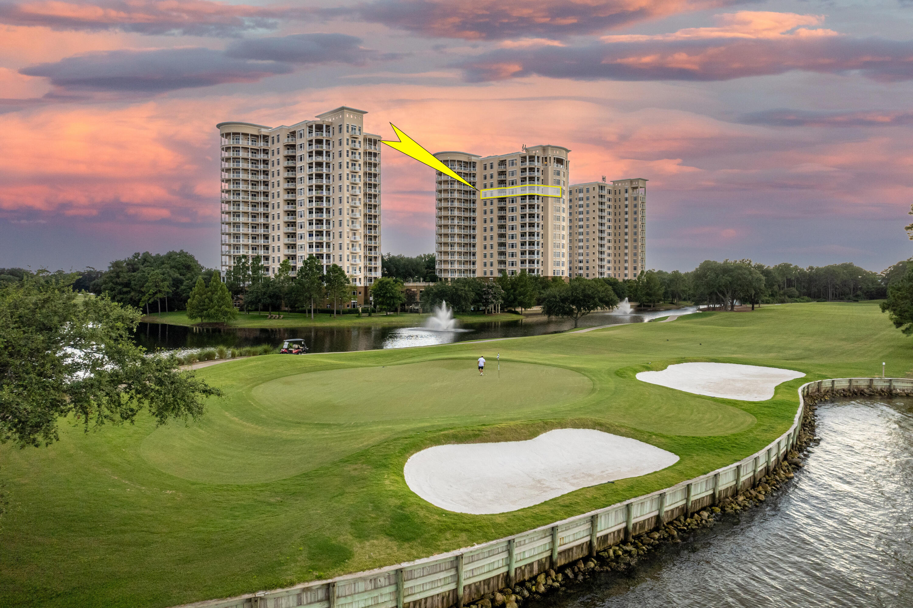 This rare, high-floor condominium residence claims one of the most ideal locations at Destin's prestigious One Water Place in Kelly Plantation! Its eastern location on the 14th floor of the second building means it features sweeping vistas over Choctawhatchee Bay, the beautiful greenery of Kelly Plantation's preserve land, the Fred Couples Golf Course, the pool and hot tub amenities, and much more, including gorgeous sunrises year round from nearly every room! One Water Place does not permit short-term rentals as this property is ideal for your primary or secondary residence. The Edgewood floorplan is highly functional and features one of the largest master bedroom... closets, an easy flow for entertaining, along with traditional separation of space for everyday living. The residence includes some upgrades, such as new outdoor kitchen area, EV power in parking garage, entry doors in vestibule, newer HVAC units, and more! One Water Place owners are also entitled to utilize the amenities of Kelly Plantation, the guard-gated community through which One Water Place is located, offering tennis and golf (green fees apply), in addition to the array of the spectacular amenities of One Water Place.
Enjoy the Destin Emerald Coast Lifestyle at its finest! Call to coordinate your showing today!