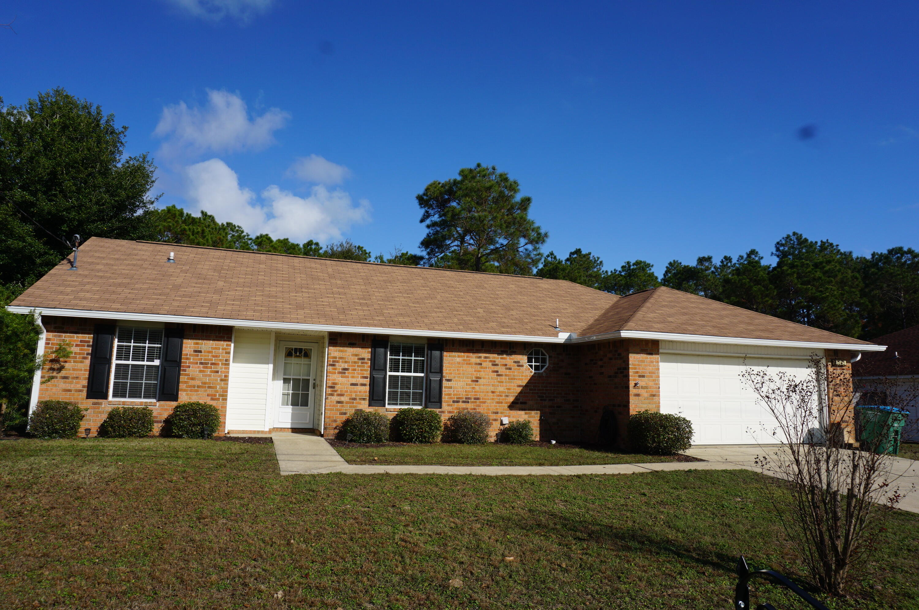 Available May 8th.  Cute South Crestview home makes commuting to bases, beaches and shopping a breeze.  Cute 3/2 floor plan features many nice upgrades.  Spacious bedrooms and bathrooms.  Large back yard and 2 car garage.  No inside smoking or vaping.  Pets allowed with owner approval and $400 non-refundable pet fee.