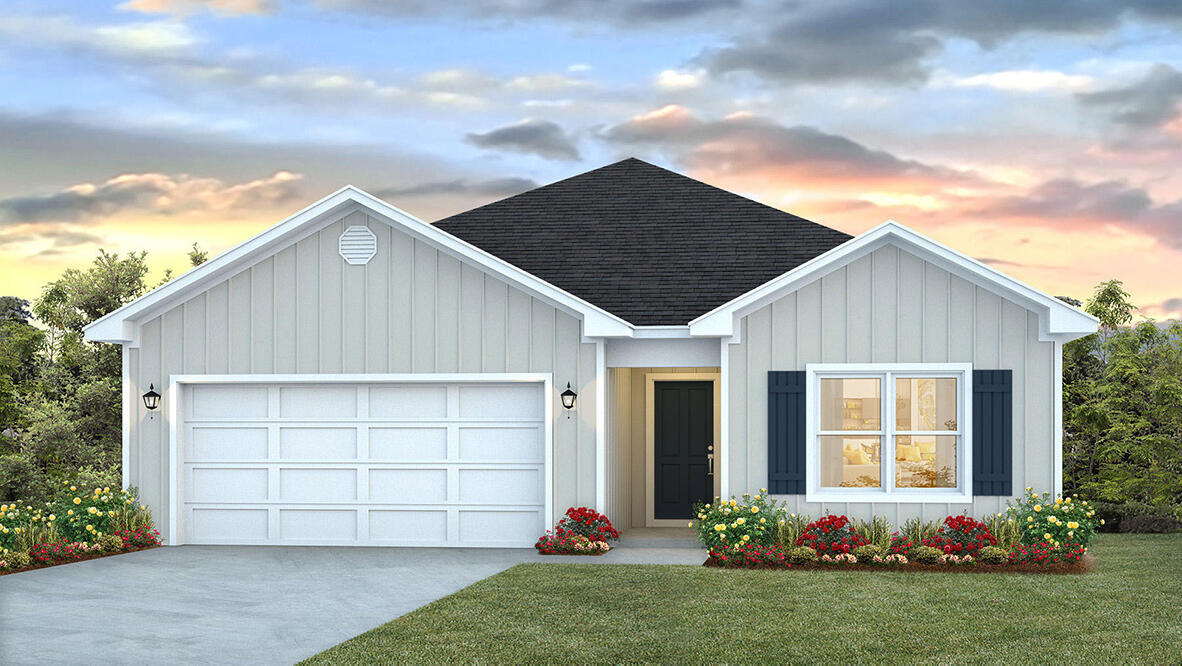 ALMOST COMPLETE & MOVE IN READY! NEW HOME in Shoal River Landing Ph 2 with a community pool & cabana. This Cali model, one of our most popular models has a fabulous open design for relaxed living. 4 beds, 2 baths, covered patio, 2 car garage & the 'Smart Home Connect' System has a variety of convenient Smart Hm. Devices. Well-designed kitchen features stainless appliances, gorgeous granite, smooth-top range, built in microwave, quiet dishwasher, corner pantry, island bar, Eye catching wood look flooring & PLUSH carpet in the bedrooms. Bedroom 1 & adjoining bath has a lg. walk-in closet, double granite vanity sinks & lg. shower & extra storage. STYLISH curb appeal. Easy drive to the airport, military base, beaches at Ft. Walton, Destin & minutes from the popular 'Blackstone Golf Course.'