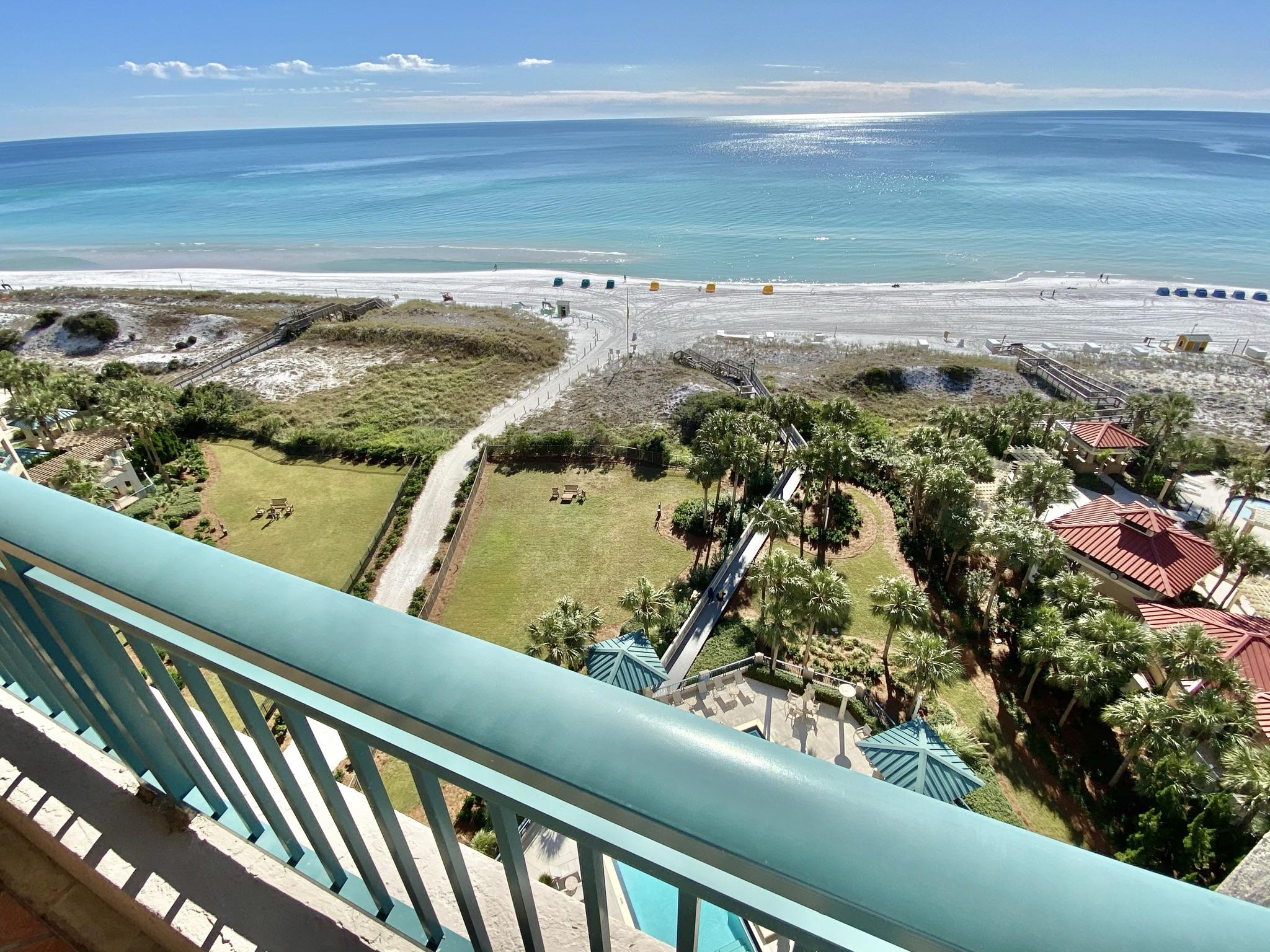 This beautiful 11th Floor 'J' plan - 4 bedroom 4 bath condo has a wonderful coastal feel to it when you walk in. Big hand made floor tiles give it a rustic, casual look and they are laid through out the condo.
A wall of glass in the living , dining area makes you feel you are on the beach  and when you open your doors you can hear the waves and smell the salty air.  
Each bedroom has it's own bath and 3 of the 4 have beachfront views.  The fourth bedroom sees the bay and has marina views which are great for seeing weekly fireworks..
Southwinds  is a nonrental building with it's own private beach .  Please call for an appointment to see this fabulous property!