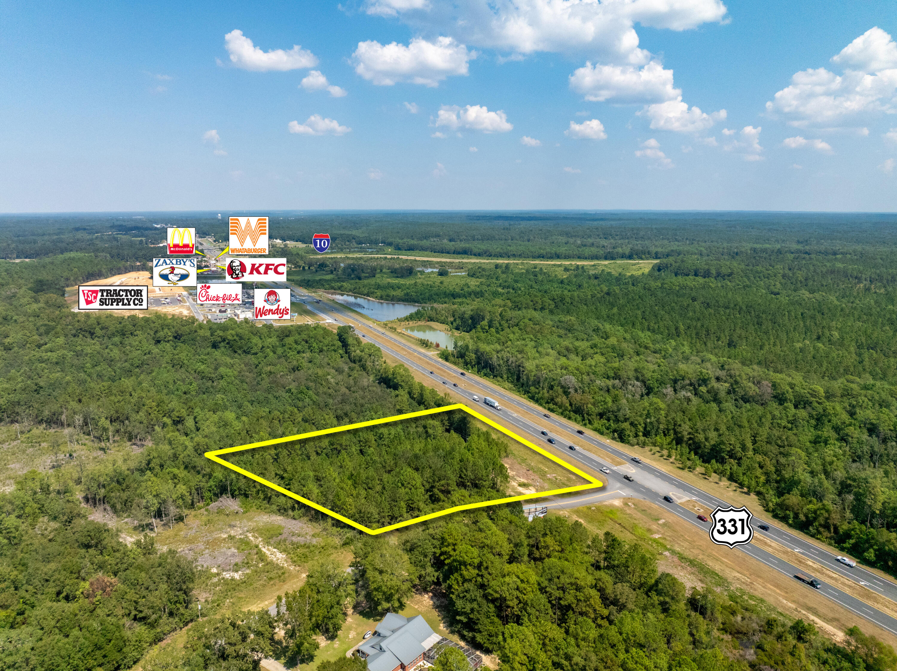 SIGNIFICANT PRICE REDUCTION! 2 ACRES ~ US Highway 331S Frontage! 
Incredible opportunity in the growing City of DeFuniak Springs of Walton County, Florida! These parcels yield 2-acres and are zoned commercial with Highway 331 frontage and are located approximately 1 mile south of I-10. High traffic and great visibility!

The subject property is ideal for investors looking to capitalize on Walton County's rapid growth! Surveys are available and located under the Documents Tab. Buyer to verify all data.