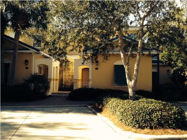 WONDERFUL 3 BEDROOM 3 BATH CONDO WITH BAY, LAKE AND GOLF COURSE VIEWS. FULLY EQUIPPED KITCHEN HAS BREAKFAST BAR, LIVING AREA HAS FRENCH DOORS LEADING OUT ONTO THE SPACIOUS SCREENED PORCH AND DECK. MASTER SUITE ON SECOND FLOOR HAS BATH WITH DOUBLE VANITY & SEPARATE SHOWER. LARGE WALK-IN CLOSET & CATHEDRAL CEILINGS ARE ALSO FEATURES. FRENCH DOORS LEAD OUT TO BALCONY FOR MORE BAY, LAKE & GOLF COURSE VIEWS. ADDITIONAL BEDROOM ON THE FIRST AND SECOND FLOORS. BEAUTIFULLY FURNISHED. NEIGHBORHOOD HAS A POOL.