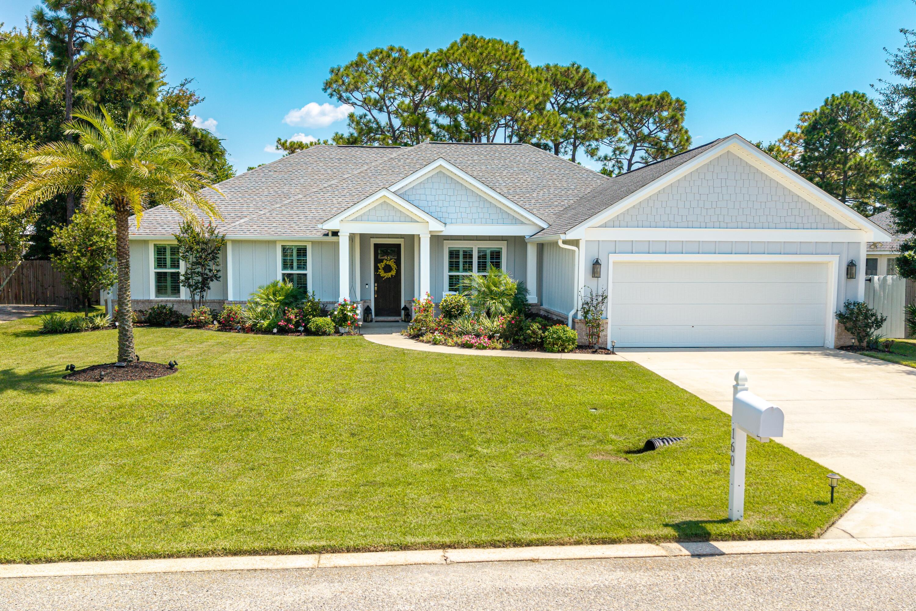 Discover the ultimate Florida coastal lifestyle you've been dreaming of!
Imagine waking up in your own private resort-style retreat, just under a 10-minute drive from the iconic Scenic Highway 30A and the world-famous sugar-white sands and emerald-green waters of the Emerald Coast beaches. This impeccable home is your gateway to laid-back beach living—endless days of sun-soaked relaxation, seaside strolls, and unforgettable sunsets over the Gulf.
Step inside to an inviting open floor plan perfect for entertaining or unwinding, featuring luxurious quartz countertops, premium stainless steel appliances, elegant subway tile backsplash, a deep farm sink, and a powerful 5-burner natural gas cooktop—ideal for preparing fresh coastal cuisine.
With 4 spacious bedrooms plus a dedicated home office, there's room for family, guests, or remote work with a view. Outside, your personal paradise awaits: a summer kitchen for al fresco dining, an expansive pool and soothing spa surrounded by lush tropical landscaping, all in a serene, quiet gated community.
Enjoy peaceful neighborhood walks, access to the community park, and bay views for kayaking or fishing embracing the true essence of relaxed Florida living.
Make this coastal oasis your forever home call today to schedule your private showing!