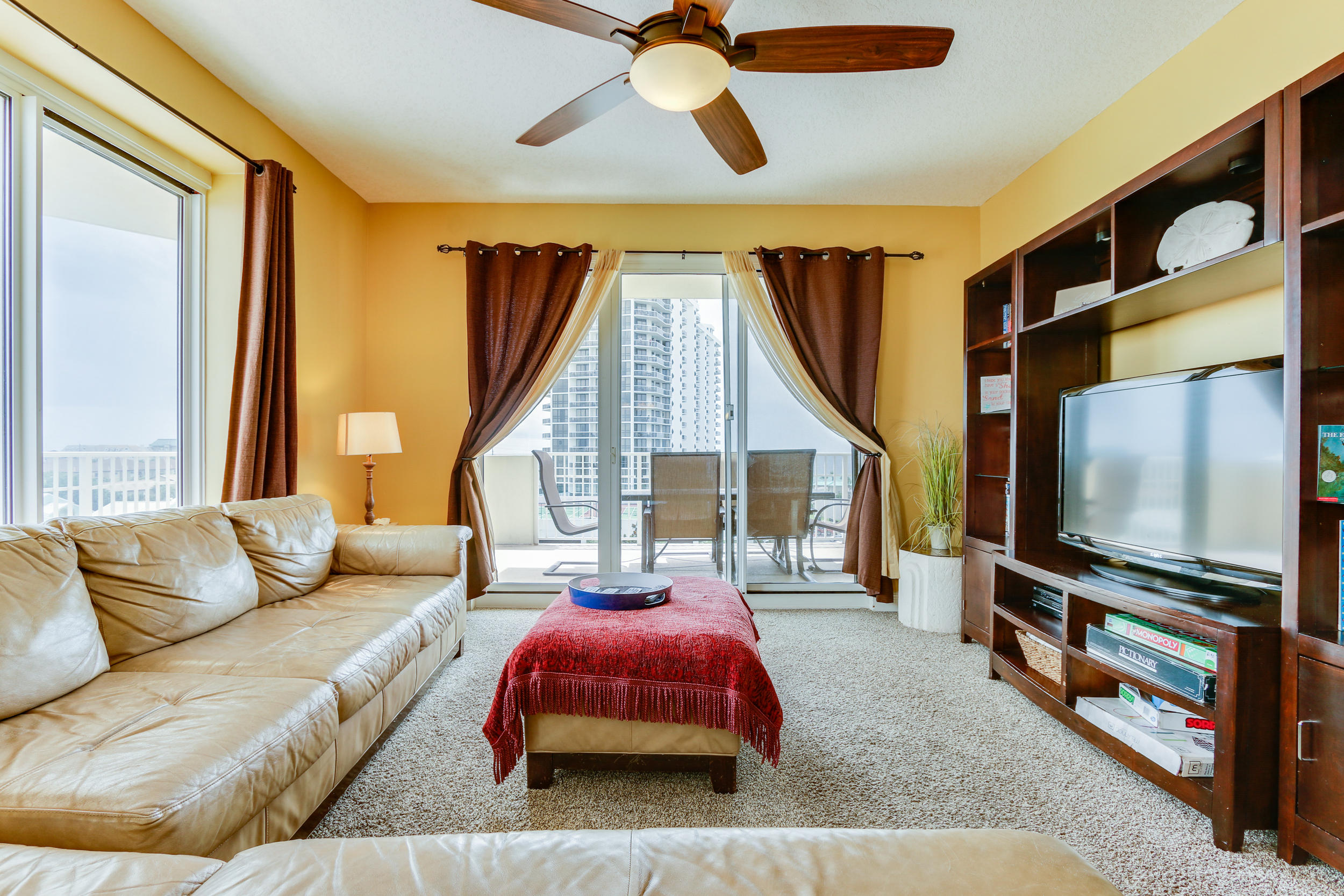 Against a backdrop of the gorgeous Gulf of Mexico views, revel in this spacious 3-bedroom, 3-bath condo, located on the East End of the building this condo eliminates the unwanted corridor noise and provides you with extra windows other units don't have. This is the deal you have been waiting for...situated near the best stretch of Destin's white sand beach, this condo showcases incredible views of the beautiful Gulf of Mexico. This stunning condo comes fully furnished and features a GULF FRONT master suite with a spa-like master bath, a large living area with magnificent windows, and an extra large balcony to take advantage of the views, plus you'll love the stunning gourmet kitchen with slab granite counters and sleek stainless-steel appliances. An additional feature is the location at the end of the building because it cuts down corridor noise and provides a ton of privacy. Enjoy the resort style amenities of Ariel Dunes including: 24,000 sf of pools (4) with seasonally heated areas, tennis, on-site restaurant ''Cabana Cafe'', 18-hole on-site golf course and pro shop, 8 tennis courts, gated and secure access from Highway 98 and Scenic Gulf Drive and 2,000 feet of beautiful deeded beach! You and your guests will also enjoy the newly opened Seascape Towne Center with wonderful dining, shops and entertainment all within a quick walk or car ride without exiting the property. This condo is rarely rented so it is in pristine condition and would make an excellent and profitable short term rental!