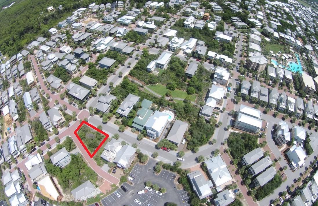 Large corner lot in Seacrest Beach offering many building possibilities. This homesite is right across the street from the newly installed Seacrest Beach community park/green area. Seacrest Beach is bordered by Rosemary Beach to the East and Alys Beach to the West. The community offers a tram service and a 12000 sf multi level pool. There are no neighborhood restrictions of owners having a golf cart in Seacrest Beach! Initial Tap Fees have been pre paid which is over $8,000 of construction cost savings! Sellers will pay owners title policy, typically paid by buyer, another cost savings!