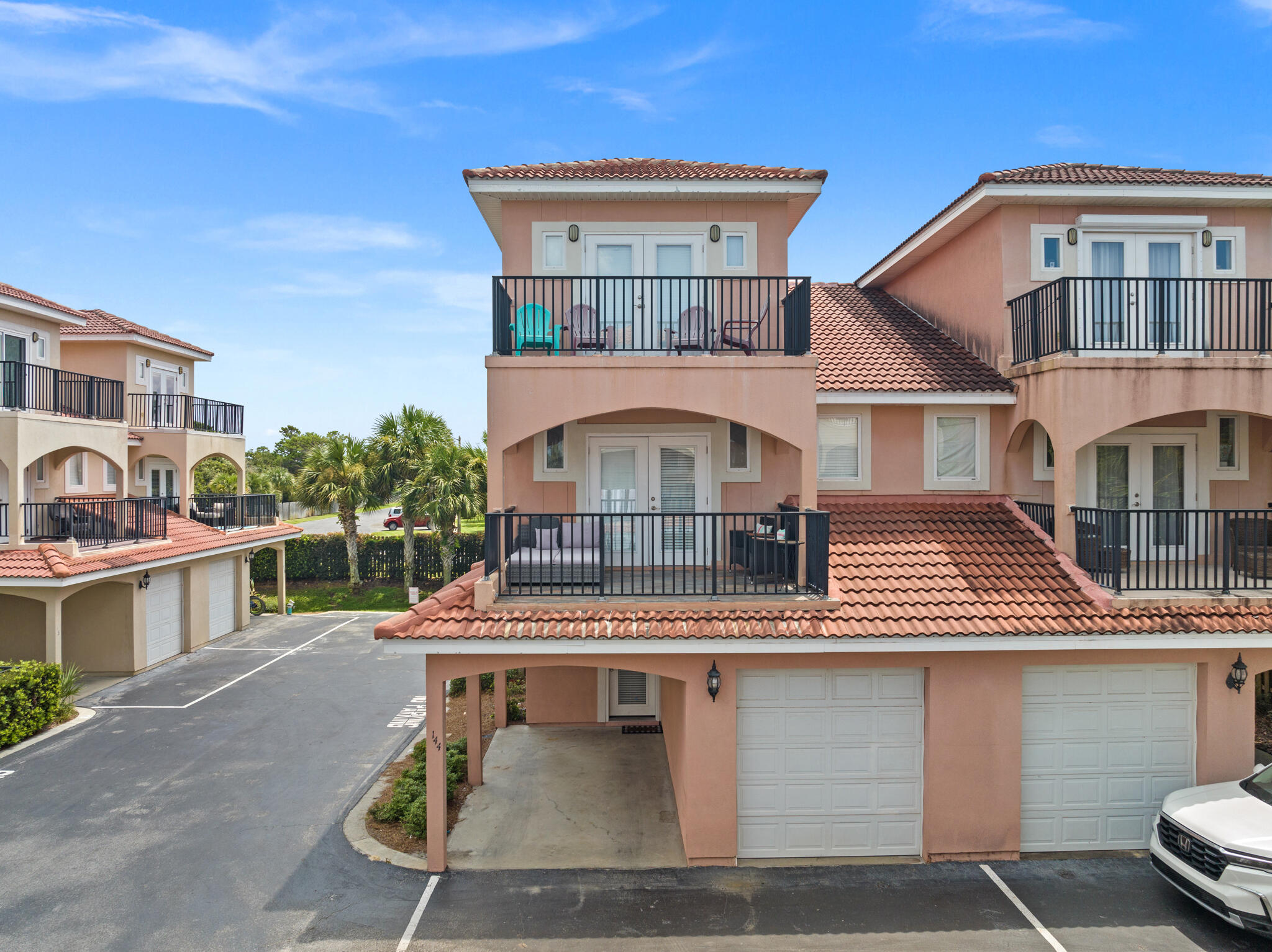 Elevate your lifestyle and investment portfolio with this exceptional property located on the tranquil west end of Panama City Beach. Designed for those who appreciate both comfort and convenience, this home is perfect for full-time living or as a high-return investment.

Just moments away from the pristine shores of the Gulf of Mexico and a short drive from the vibrant 30A area, this residence offers stunning Gulf views and a seamless blend of indoor and outdoor living. Enjoy the spacious layout featuring four generously sized bedrooms, a fully-equipped kitchen, and ample balcony space that invites you to take in the serene surroundings.

Nestled within an exclusive community of only 20 units, this property boasts private garage and carport parking, a centrally located pool, and meticulously maintained grounds. The private back porch provides the perfect retreat for relaxation, while the Gulf is just a block away.

Whether you're seeking a permanent coastal sanctuary or a prime investment opportunity, this property offers the best of both worlds. Don't miss your chance to own a piece of paradise in one of Florida's most desirable locations.