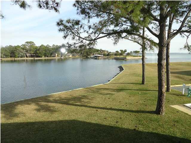 2 bedroom 1 bath condo in the quiet water front condo community of Finnisterra. Newly remodeled with brand new carpeting, paint, etc. Water, Trash, Sewer, and Lawn are are included in the rent. Laundry facility on site. Relax and cast out a line on the waters of Stewart Lake and Choctawhatchee bay, or play a game of tennis then relax by the pool and clubhouse