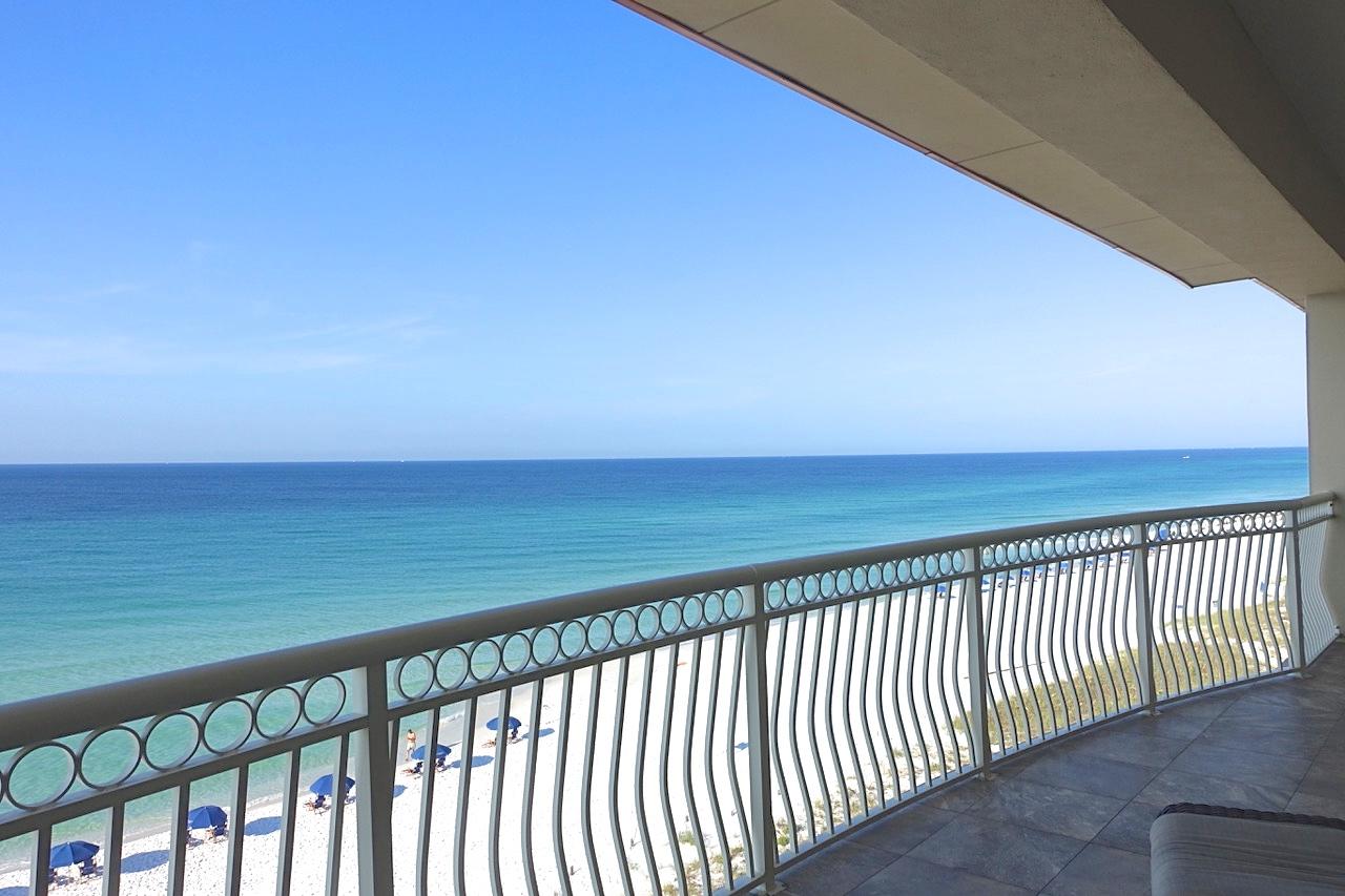 The Best Gulf Front Penthouse Condo in the Gated Dunes of Crystal Beach, with 225' of Private Beach & Gulfside Pool & Hot Tub. 1 of only 20 units & featuring over 2300 sqft, this 4Bedroom, 3Bath Condo shares amazing Gulf Views from all the Kitchen/Dining/Living Areas & Master Suite's large sliding glass doors, that open to an oversized 35'x10' balcony offering panoramic views of beautiful Gulf & white sand beach. This fabulous Condo is offered fully furnished with high end furnishings & upscale decor throughout. A Chef's Kitchen, with wood cabinetry & granite countertops with lengthy bar alongside an elegant dining area, overlooks the luxurious & comfortable living area, offering Gulf views. A luxurious private Master Suite, with Gulf Views, has 2 walk in closets & a grand bathroom with dual vanities, jetted tub & tile walk in shower. A spacious guest room with ensuite bath & 2 other large guest rooms, that share a full bath, are located down the hall pass the sizable laundry room. Features include tile & wood floors, 9 1/2' ceilings, upscale lighting, custom drapes & window coverings, Granite Countertops, KitchenAid appliances(5 Burner Gas Range, Wall Oven, Microwave, Refrigerator & Dishwasher) crown moulding & new high end designer carpet installed in bedrooms. The perfect second home, primary home, or investment property. In addition to the private Beach & Gulf side Pool with hot tub, the property's amenities include 2 outdoor showers, grill area, fitness center, dedicated owners storage cages, covered assigned parking, outdoor overflow parking, locked secure lobby with 2 coded elevators & nicely landscaped Gated entry. (Owners allowed to have Pets.) The Building recently completed a major exterior renovation. The interior was recently painted & new high end designer carpet installed in all bedrooms. Convenient to dining and shopping in Destin & Miramar Beach. Buyer To Verify All Information Deemed Important.