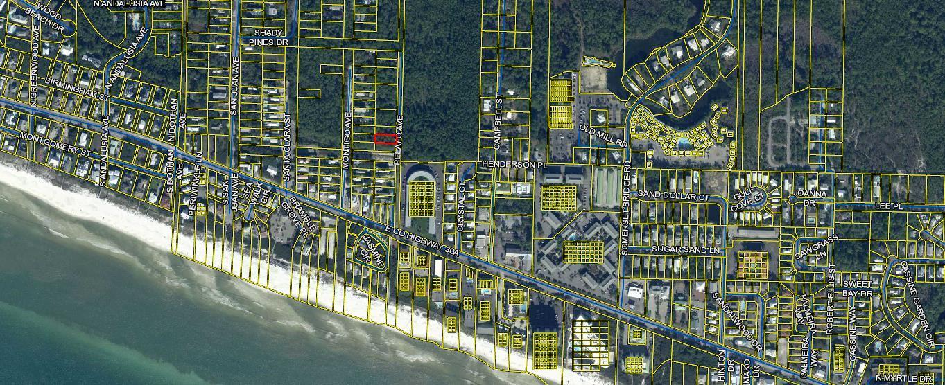Only 1 block from the beach.  Located in old Seagrove. Across from 3 Public Beach Access points.  Near Seaside and 30A Restaurants and Shops.   No HOA or build out time frames.   Vacation rentals are highly desirable in this this part of old Seagrove.  Flood Zone X, so flood insurance is not required.