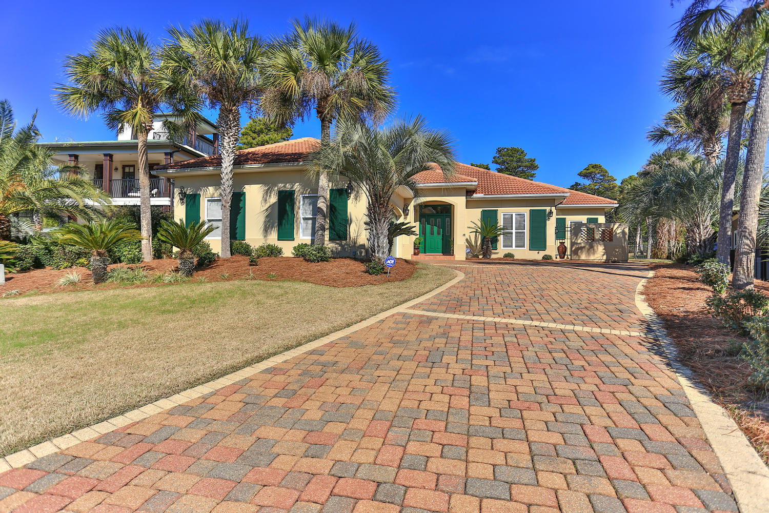 Welcome to Bellamar at Gulf Place, one of Santa Rosa Beaches most pristine gated communities on scenic Hwy 30A.
Gulf Place is just across the street from the private deeded beach access, the Santa Rosa Beach Golf & Beach Club and the Vue Restaurant for fine dining overlooking the Gulf.
This home sits on one of the larger lots with nearly a 1/2 acre and is meticulous inside and out with its own private pool and screen-in patio. The yard has had a recent make-over with all new landscaping, tropical plants, new sod, sprinkler system and a completely fenced-in back yard, wonderful for children and pets.
Once inside you'll appreciate the open floor plan with the spaciousness of the Great room, dinning room and kitchen for family gatherings and entertaining friends with the added bonus the gas fireplace.  There is plenty of storage in the kitchen's huge walk-in pantry that measures 5'x10'...with even more storage in the adjacent full-sized laundry room with plenty of cabinetry to put all your items away.  Sliding glass doors from the living room and master bedroom let in so much Florida sunshine and access to the screened-in patio with pool.

The Master bedroom and sitting area, well, are just huge...it sets by itself away from the other bedrooms and is very private and peaceful with a closet large enough for the biggest wardrobe.
The guest bedrooms are very spacious and large enough for a King bed or 2 singles.
This wonderful home has been very well-maintained and invites the personal touches of its new owner and family.