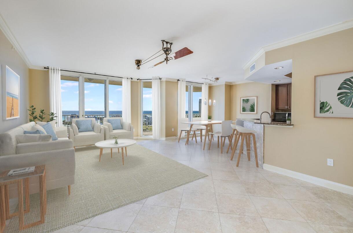 OPENHOUSE: 1/13/23 (12-3pm) Daycode: #8030 Freshly Painted. 8th floor 3BR &3BA condo in the Exclusive One Beach Club Drive Building.  OBCD features a gated entrance, pristine landscaping, beautiful lobby, social room, with pool table, & kitchen for entertaining, Updated Fitness Center, & Theatre Room. Lush pool area, spa and grilling area with a walking path directly to the Private Beach Club. OBCD owners are automatically enrolled at the Beach Club, and enjoy Preferred Chair set up on the beach, heated Pool, and clubhouse. This Condo has Pristine Views of the Gulf and Bay from every window as well as front & rear balconies. 6-Seater Golf Cart and a deeded garage golf cart space are included for you to enjoy the Lifestyle inside Sandest