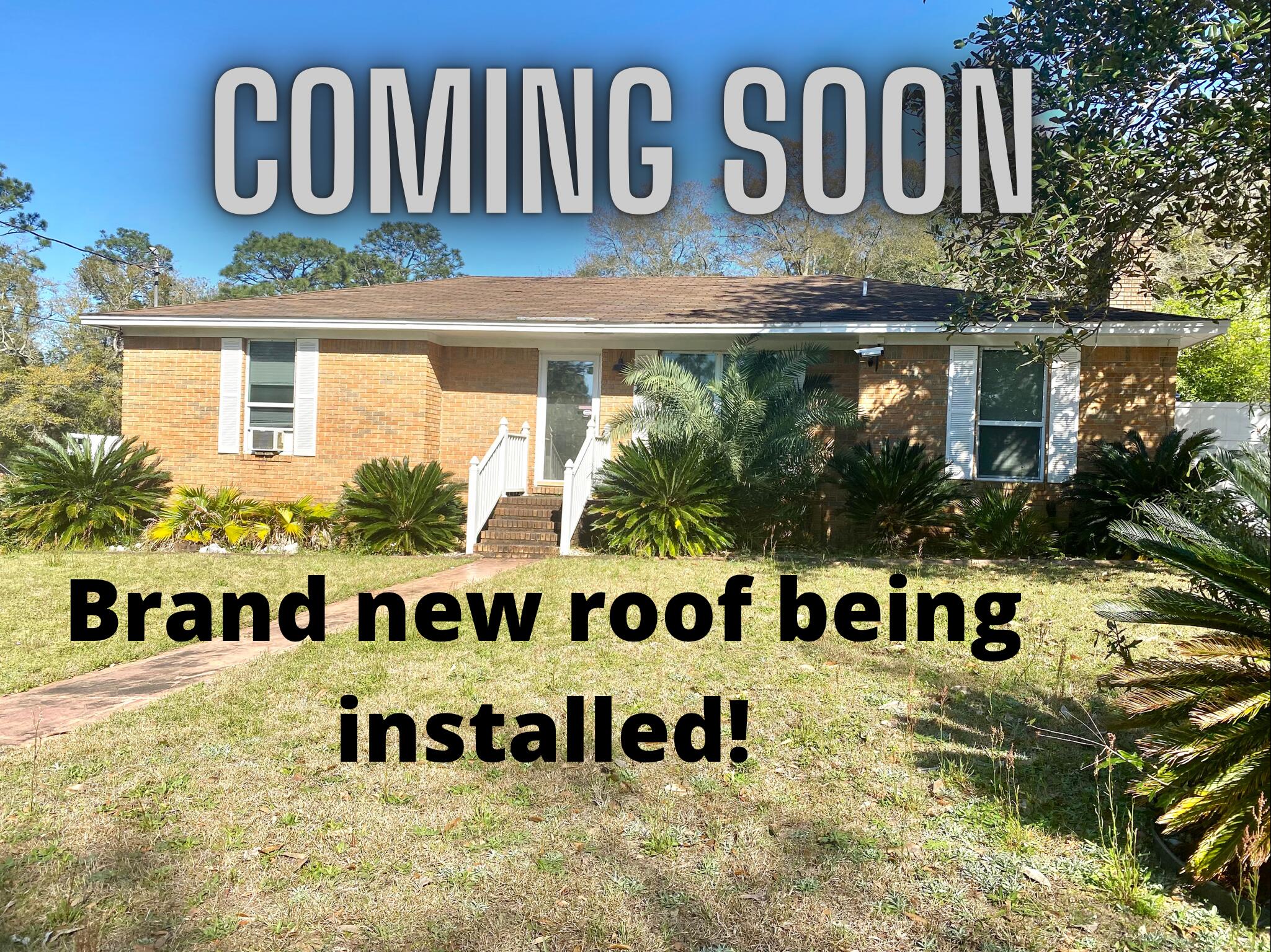 Brand New Roof! Workshop with upgraded electrical! Florida room! Large corner lot with automatic gate, RV hookup w/sewer dump and white vinyl privacy fencing! Wood burning Fireplace! This 2 bedroom 1 bath brick home features 1437 sqft feet living space, plus an additional 240 sqft Florida room with separate AC unit. The open floor plan with 2 separate living areas makes this home feel even larger. The Kitchen features wood cabinets with granite countertops.This home has central heat and air but there are also window units left by the owner in case you want to limit what and where you cool. If you are tired of renting and want your own space to put all those HGTV ideas to use then this could be YOUR next home sweet home. Act fast! This one is conveniently located and priced to sell quickly.