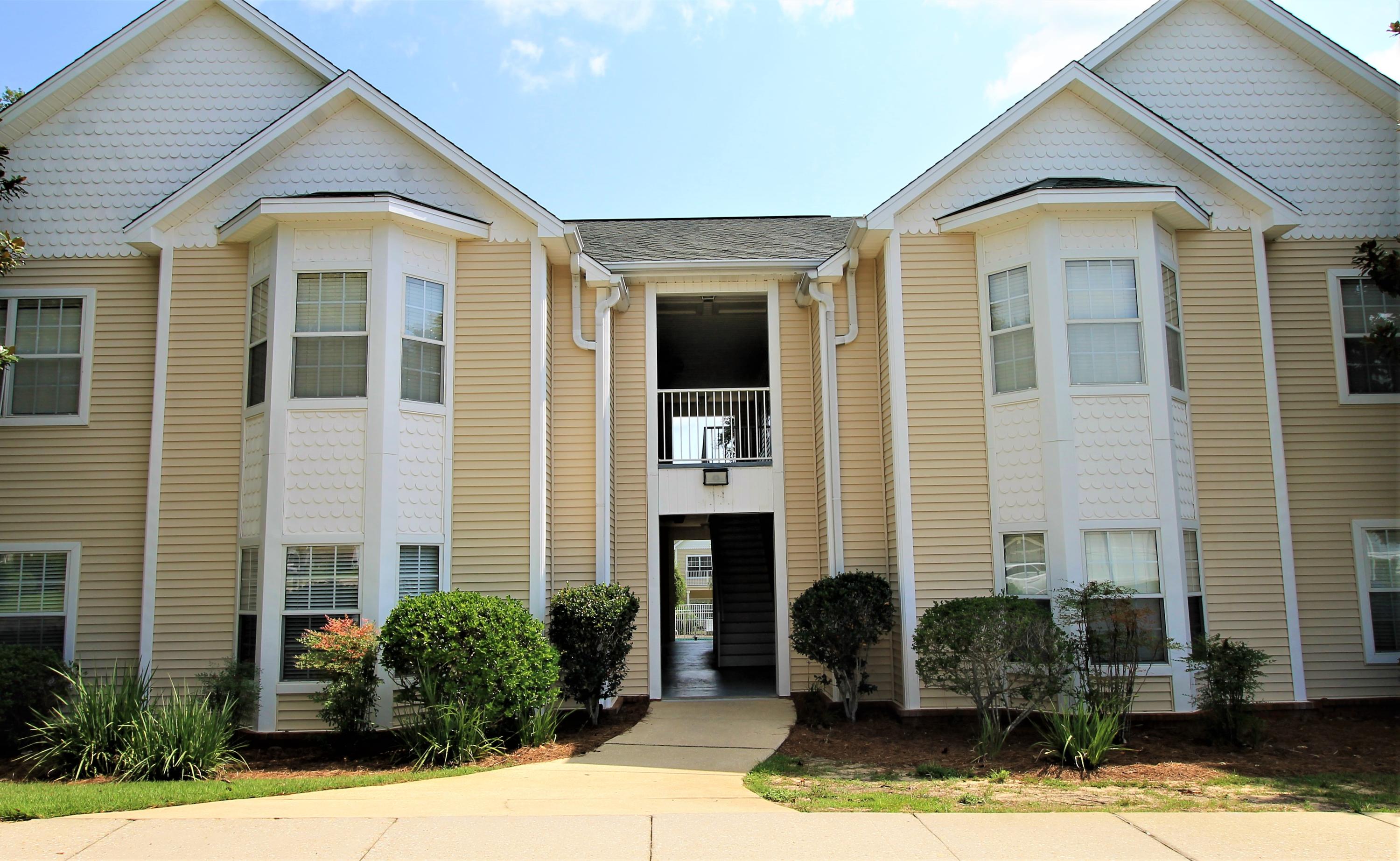 Updated furnished condo in the heart of Niceville. This lovely 2 bed , 2 bath condo comes fully furnished to include bedding, kitchen ware and washer/dryer. The home has been painted throughout and has new vinyl plank. Water, sewer, trash and cable are included in the rent. Complex has a swimming pool for residents use. This is a no smoking ,no pet unit. Any tenant over 18 years must fill out an application @ www.nicevillerentals.com