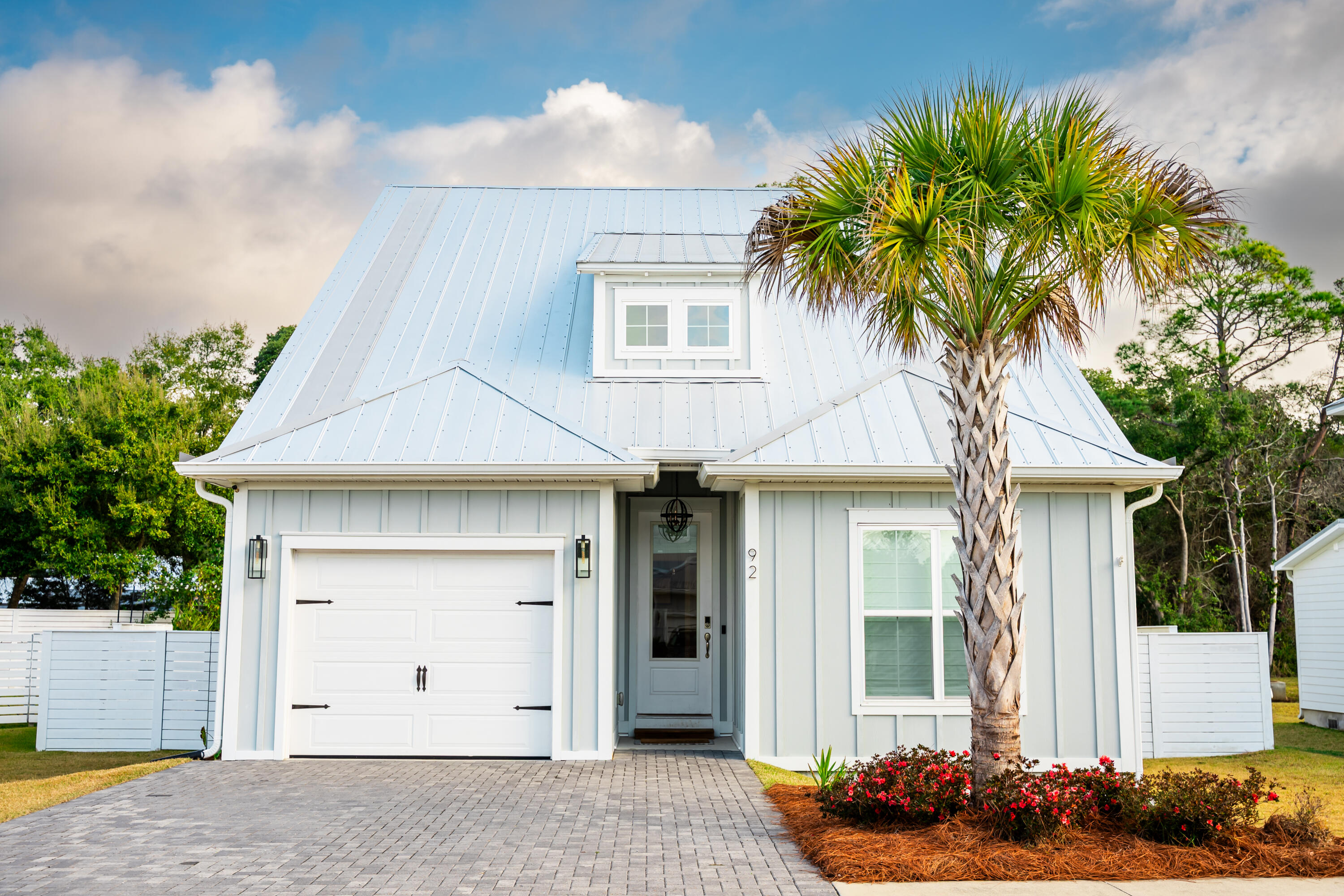 This Bayou Edge Landing home is a beautiful coastal cottage located on one of the largest lots of Daxton on the Bay. This light-filled smart home features nine-foot ceilings and an open-concept floor plan designed for comfortable coastal living.
The gourmet kitchen includes a gas stove, stainless steel appliances, granite countertops, white shaker-style cabinetry, and a large island with additional seating. The main level offers the primary living area, dining space, a private primary suite, and a guest bedroom with a full bath. Upstairs features a third bedroom with a full bath and a versatile flex space ideal for an office or additional sleeping area.
Situated on a 0.13-acre lot, the home offers a covered porch, spacious yard, one-car garage, and two additional parking spaces. Daxton on the Bay is a quaint, 31-homesite community located north of US-98 at the end of Mussett Bayou Road. Neighborhood amenities include a community pool and a private dock with direct access to Mussett Bayou and Choctawhatchee Bay. Conveniently located near schools, 30A, and South Walton's white sand beaches and emerald waters. Long-term rentals only (one year minimum).