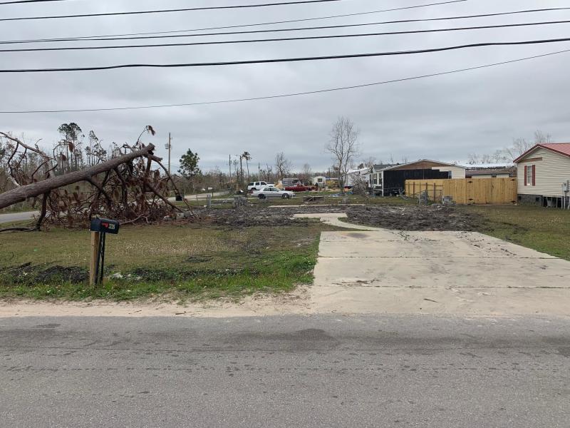 Great lot to build your dream home or put a mobile home on. House that was here was destroyed in Hurricane Michael. The home has been completely removed and ready for its new home. All utilities are there still. Close to Tyndall AFB, shopping, restaurants, shopping. All sizes are approximate, please measure if important.
