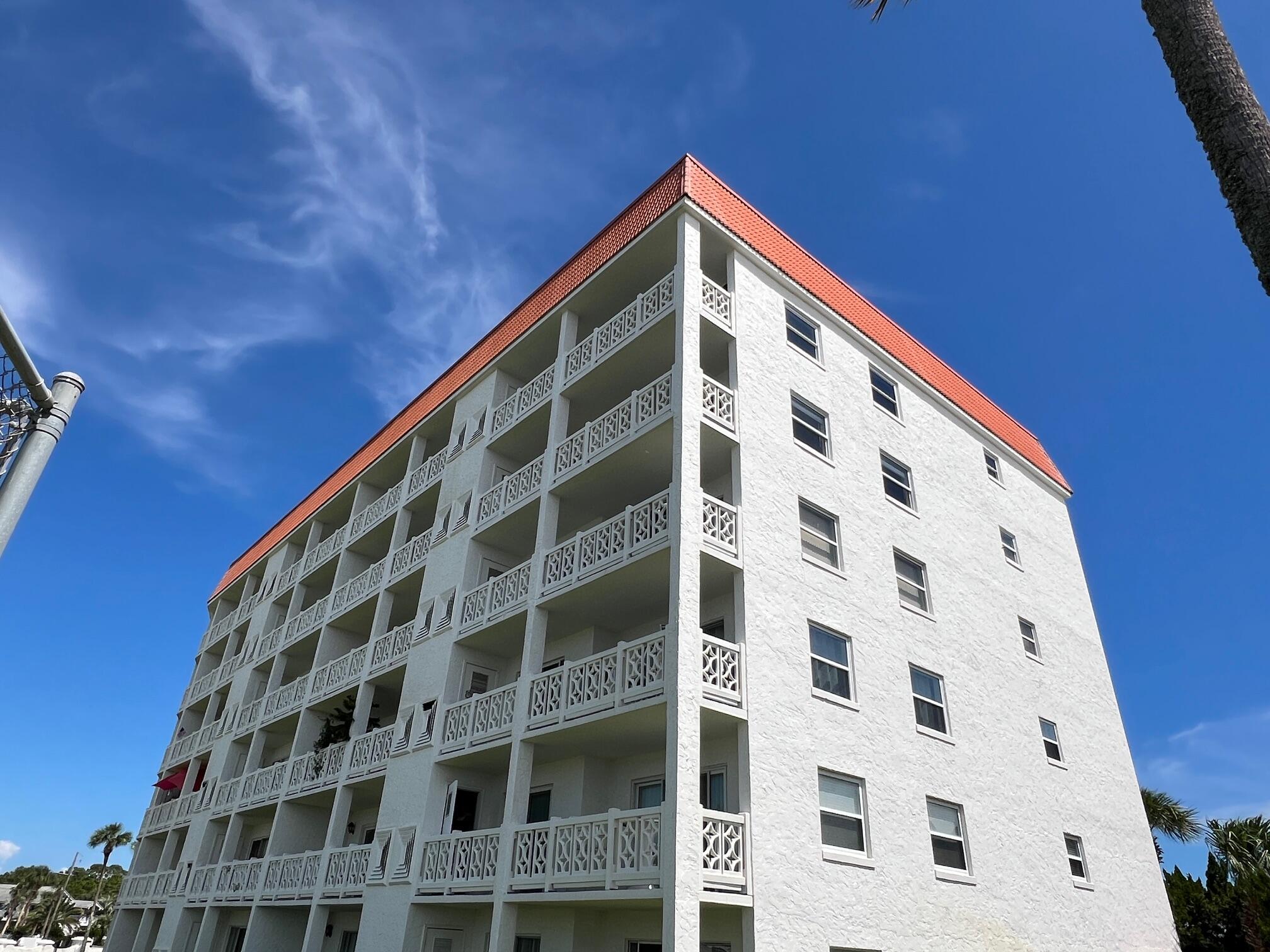 VA LOAN APPROVED CONDO!  Discover breathtaking views of the Gulf and Sound from this stunning 5th-floor corner unit, featuring 2 bedrooms, 2 baths and a Deluxe Sized Balcony!  This lovely condo offers an inviting living space that flows into a well-sized kitchen equipped with ample cabinetry, separate pantry, and plenty of counter space. Brand New Appliances have just been installed along with new Fixtures & Fan/Lights!  The Kitchen Breakfast Bar opens up to the living room, where large windows frame beautiful dual views of the Gulf and Sound. Enjoy abundant natural light and a seamless connection to a deluxe, covered balcony that extends your living space outdoors, complete with a storage closet and sweeping views of the well-maintained grounds and shimmering Gulf waters. Brand-new luxury vinyl plank flooring installed throughout!  The Master Suite connects to the Balcony for gorgeous water views!  The Master offers double closets, a spacious vanity, and a shower/tub combination for comfort and convenience. The guest bedroom is generously sized and adjoins a full bath equipped with a faux marble shower.  Nestled in the desirable El Matador complex, this property provides unmatched amenities, including 24-hour security, tennis and basketball courts, sauna and steam rooms, laundry facilities on each floor, a fitness center, and two pools (one heated during winter months).  Owners have the option to install low-flow washer/dryers within their unit for added convenience. El Matador's unique location at the end of Okaloosa Island is adjacent to preserved, government-owned beachfront property, ensuring unobstructed and serene surroundings. Set within over 11 acres of lush, landscaped grounds filled with palm trees, this condo is an ideal choice for rental income or year-round living. With ample parking and quick access to recreation, dining, and shopping, this unit embodies coastal living at its finest.  Don't miss out on this rare opportunity to own a piece of paradise. Call today to schedule your viewing!
