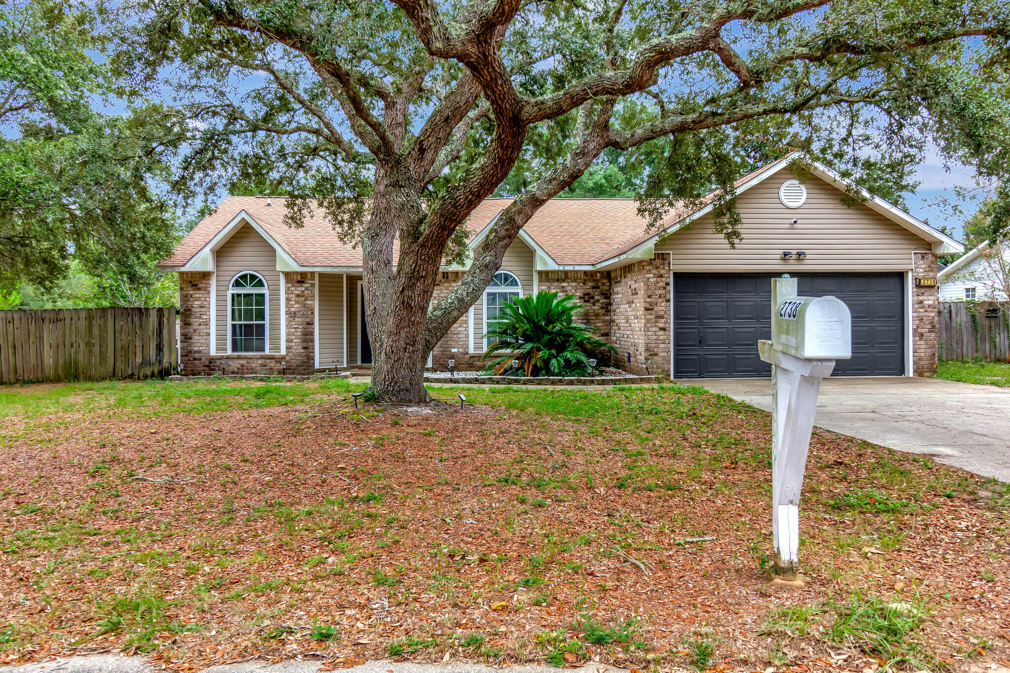 Welcome to this charming 3-bedroom, 2-bathroom home located in the desirable Navarre, FL. Situated on a corner lot, this house offers a fenced yard, providing privacy and security for your loved ones. With its convenient location, you'll find yourself just minutes away from the beautiful beach, allowing you to indulge in the sun, sand, and sea whenever you desire. The interior of this home is thoughtfully designed, providing a comfortable and inviting atmosphere for you to relax and unwind. Whether you're enjoying a quiet evening in the spacious living area or preparing a delicious meal in the well-equipped kitchen, this home offers the perfect space for you to create lasting memories. The bedrooms are generously sized, offering ample space for your personal belongings. The bathrooms are  are clean and functional, providing convenience for your daily routines. With its prime location and desirable amenities, this home is perfect for those seeking a peaceful and enjoyable lifestyle. Don't miss out on the opportunity to make this house your home. Contact us today to schedule a viewing and experience the charm of this Navarre gem.


Conveniently located and move-in ready, this house is a perfect place to call home. Don't miss your chance to see it! Schedule a showing today. Call 850-729-0399 View rental requirements or apply at www.RentwithBSR.com

No smoking or vaping. A small dog may be allowed with some restrictions and a $400 non-refundable pet fee. FEES: $50 per adult 18+ application fee, Landlord Liability Policy (if proof of Renter's coverage is not provided) $15 mo, Pest Assurance pest control policy $20 mo.